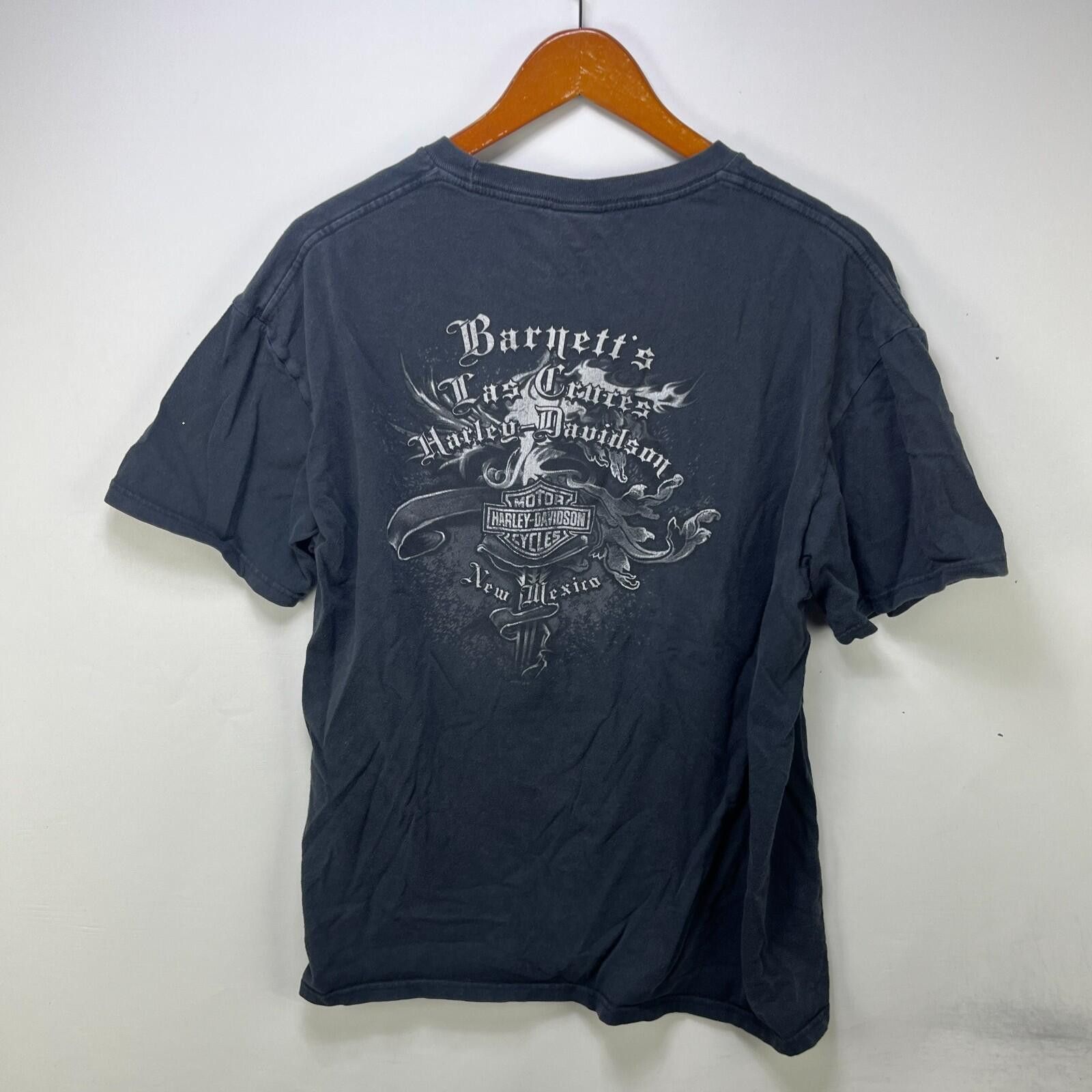 Harley Davidson Vintage Harley Davidson Faded Pocket T Shirt XL Size US XL / EU 56 / 4 - 5 Thumbnail