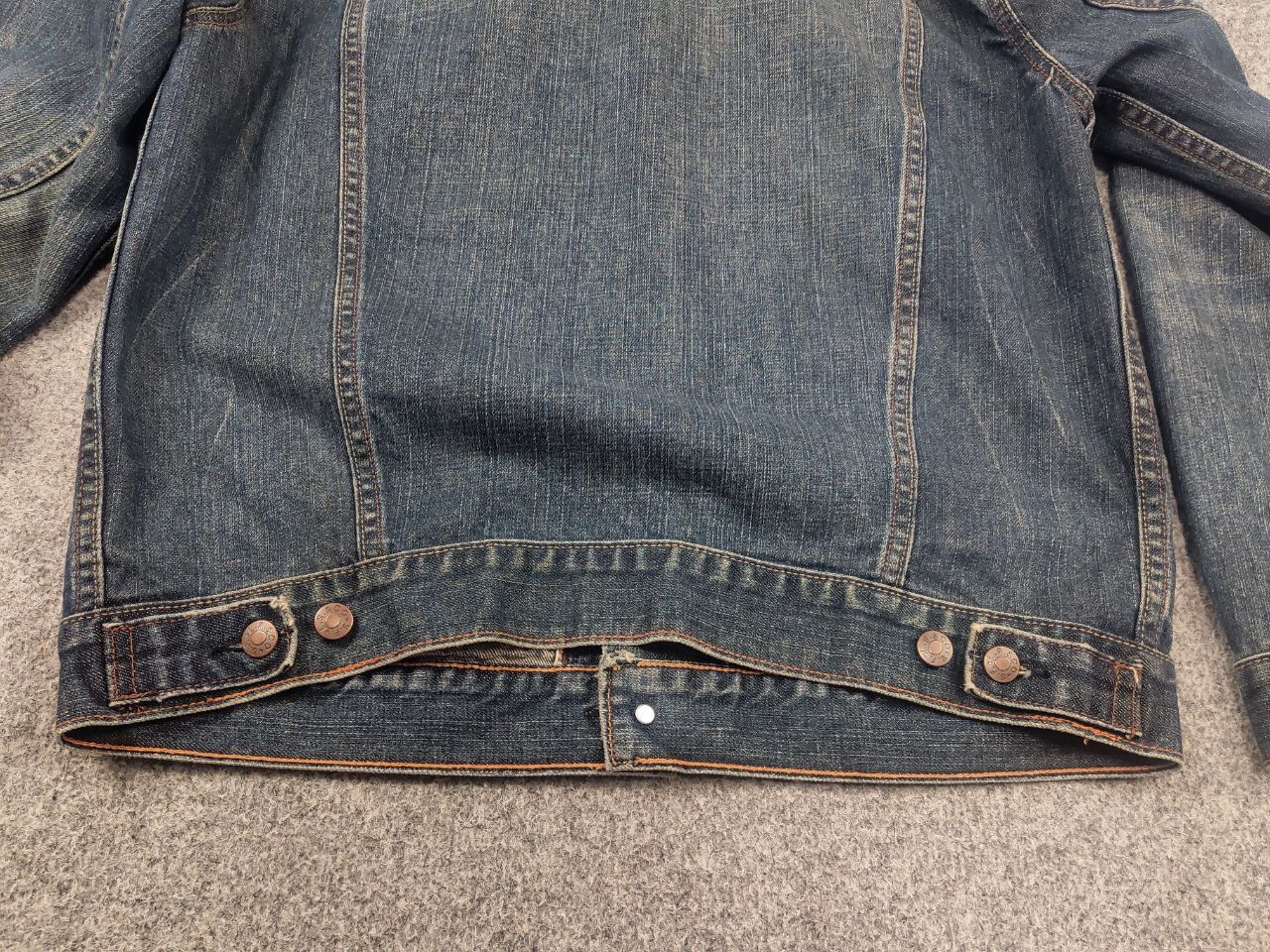 Levi's Rare Vintage 90's levis red tab Selvedge Denim Jacket Size US L / EU 52-54 / 3 - 10 Thumbnail