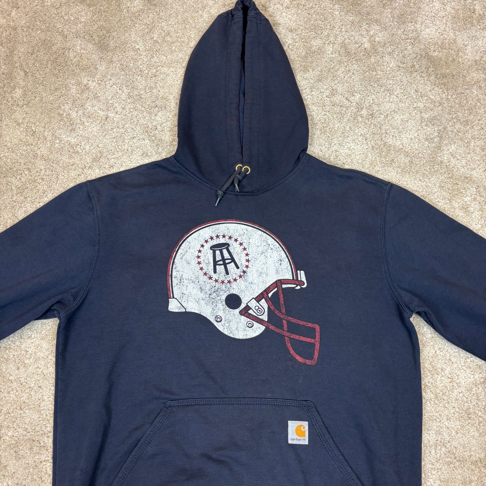 Carhartt Carhartt Barstool Sports Loose Fit Midweight Hoodie Men's M Size US M / EU 48-50 / 2 - 2 Thumbnail