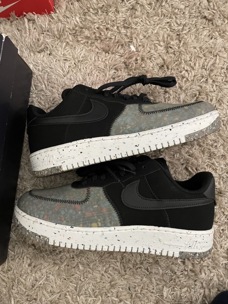 Nike Nike Air Force 1 Black Photon Dust Size US 10 / EU 43 - 2 Thumbnail