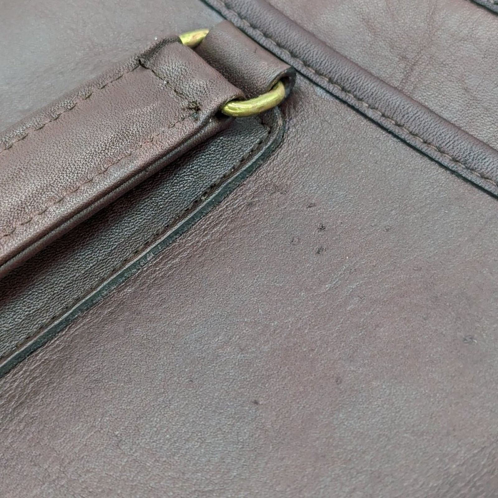 Coach Coach Vintage Embassy Briefcase Brown Leather Made in USA Size ONE SIZE - 10 Thumbnail