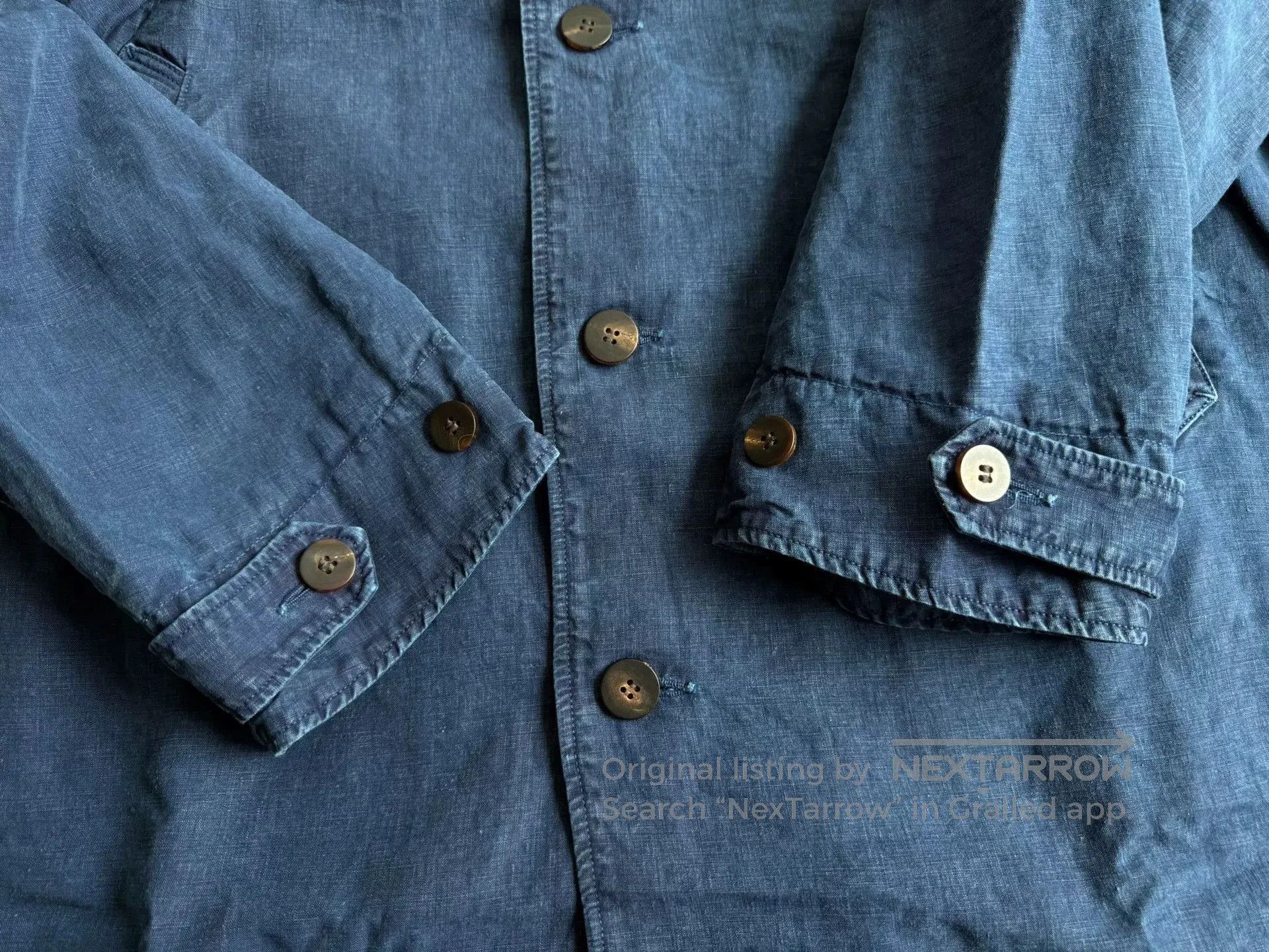 Visvim visvim indigo linen balmat parka coat. Size US M / EU 48-50 / 2 - 7 Thumbnail