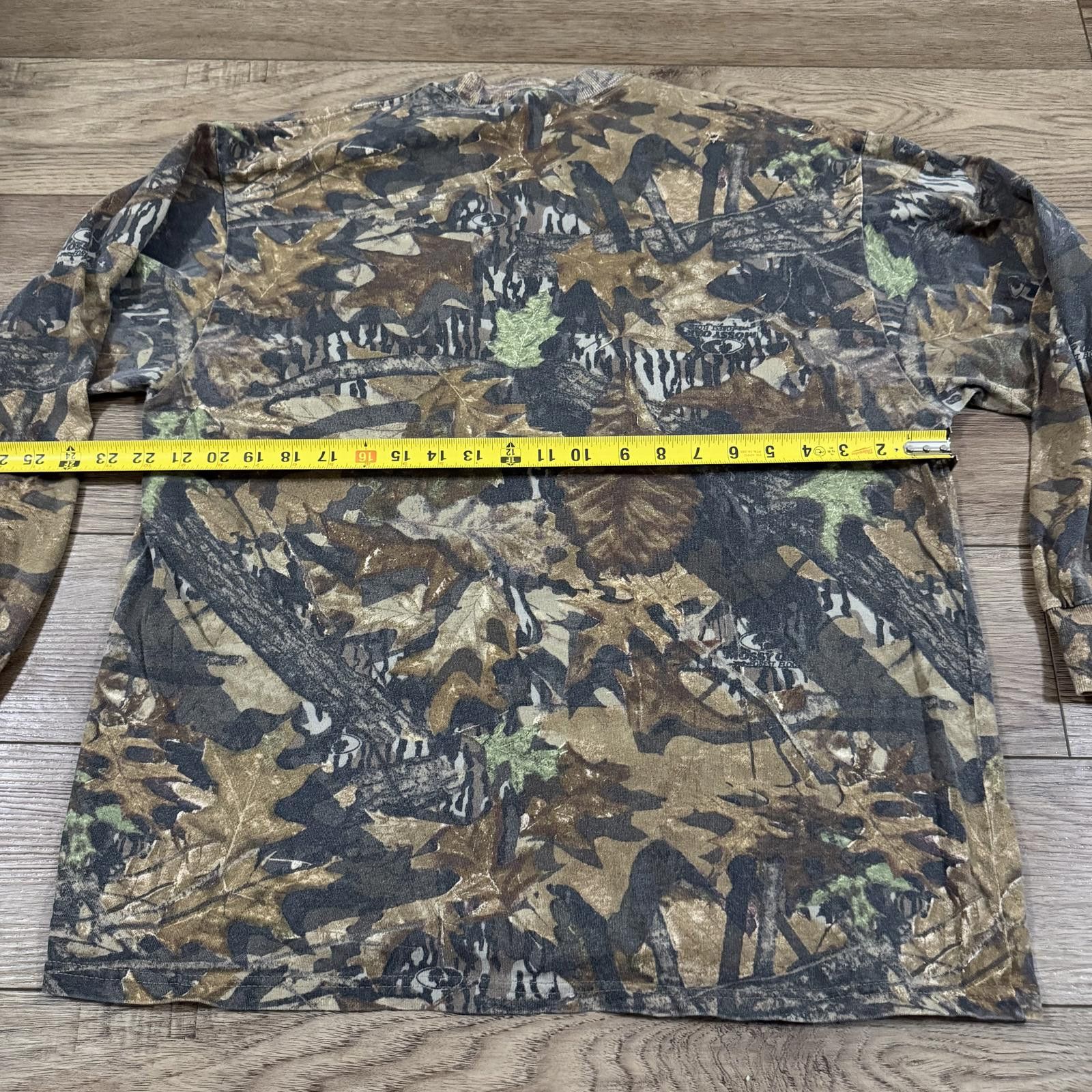Jerzees Vintage Mossy Oak Forest Floor Camo Jerzees Outdoors Shirt Size US L / EU 52-54 / 3 - 7 Thumbnail