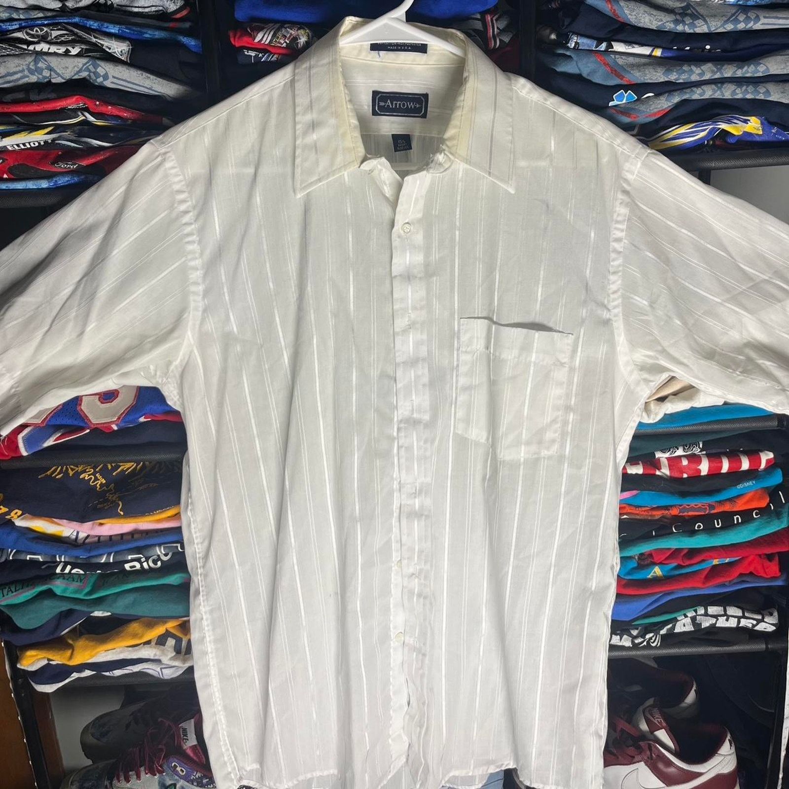 Arrow Vintage arrow button up shirt Size US L / EU 52-54 / 3 - 1 Thumbnail
