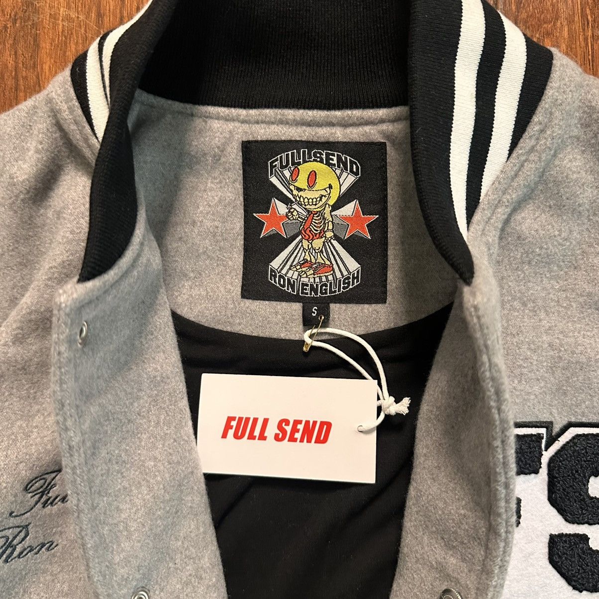 Full Send full send x ron english varsity jacket Size US S / EU 44-46 / 1 - 7 Thumbnail