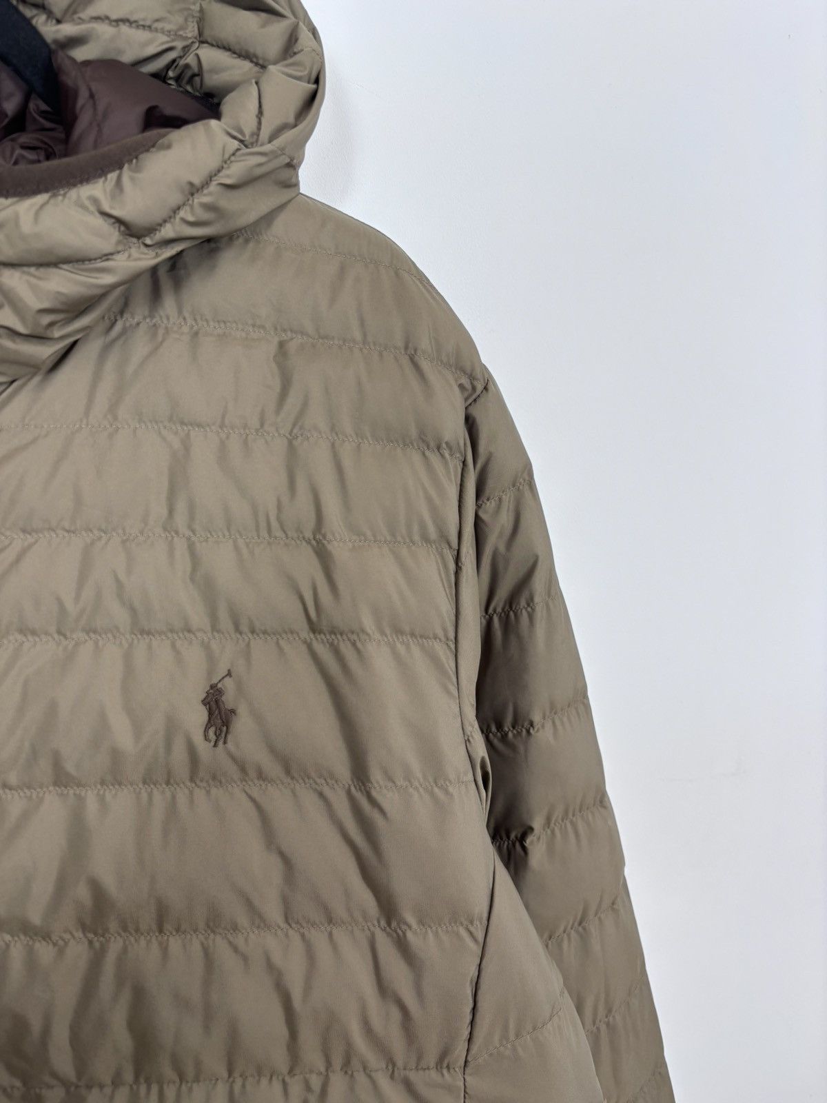 Polo Ralph Lauren Polo Ralph Lauren Brown Rev Terra Hood Down Puffer Jacket Size US L / EU 52-54 / 3 - 5 Thumbnail