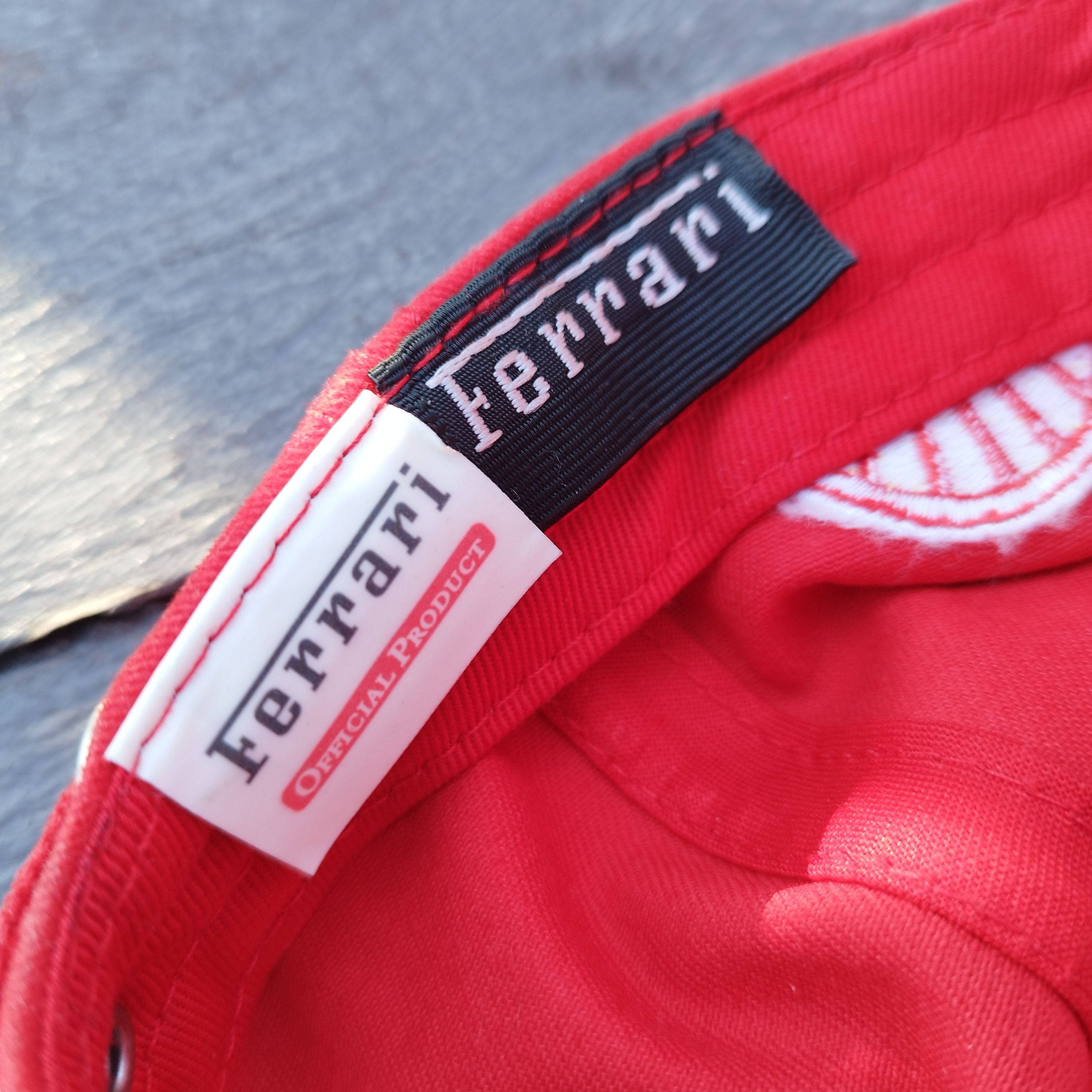 Ferrari Vintage Ferrari F1 Team Racing Cap - Rosso Corsa Red Size ONE SIZE - 10 Thumbnail