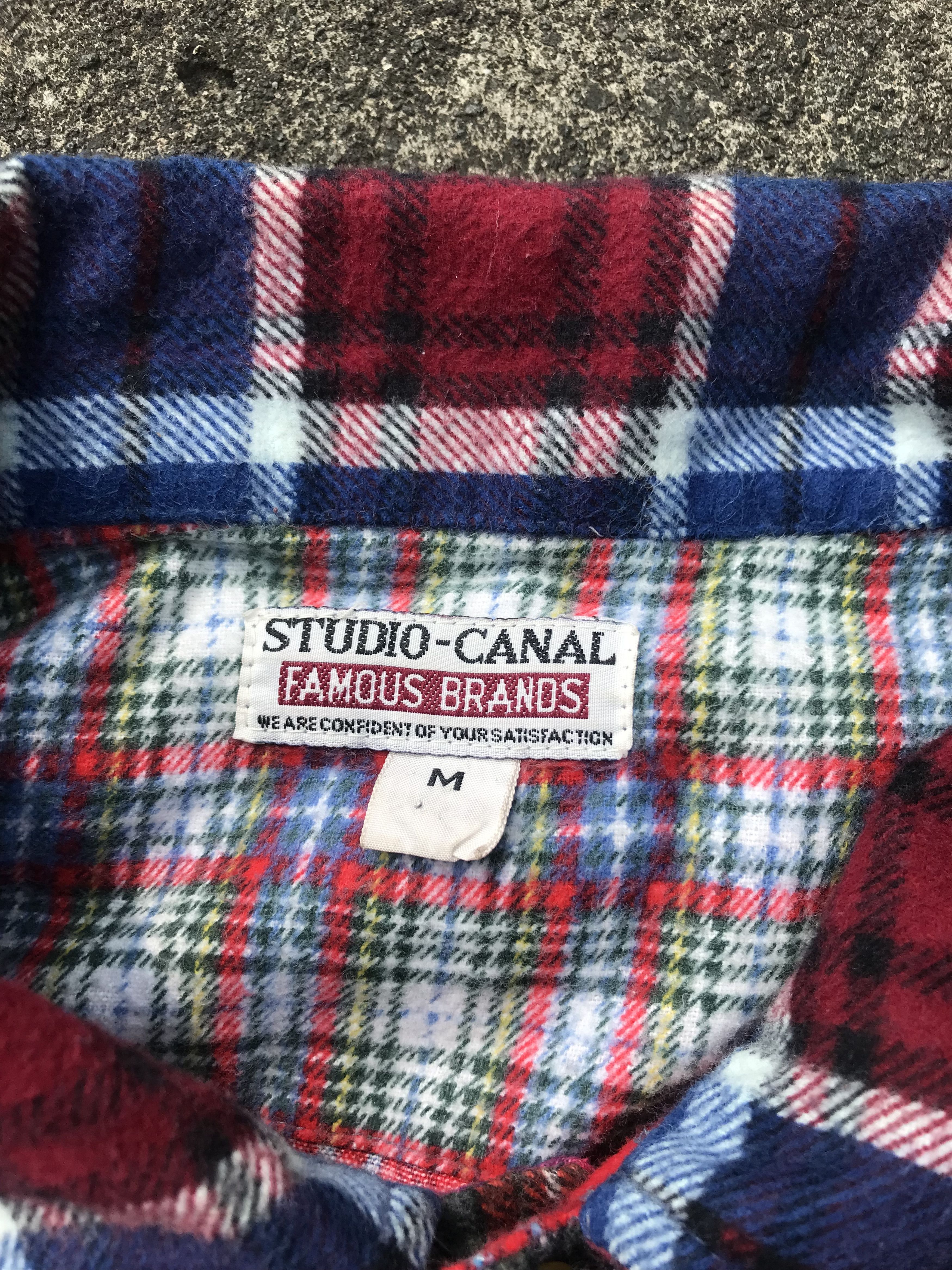 Japanese Brand Studio canal patchwork punk flanel Size US M / EU 48-50 / 2 - 4 Thumbnail