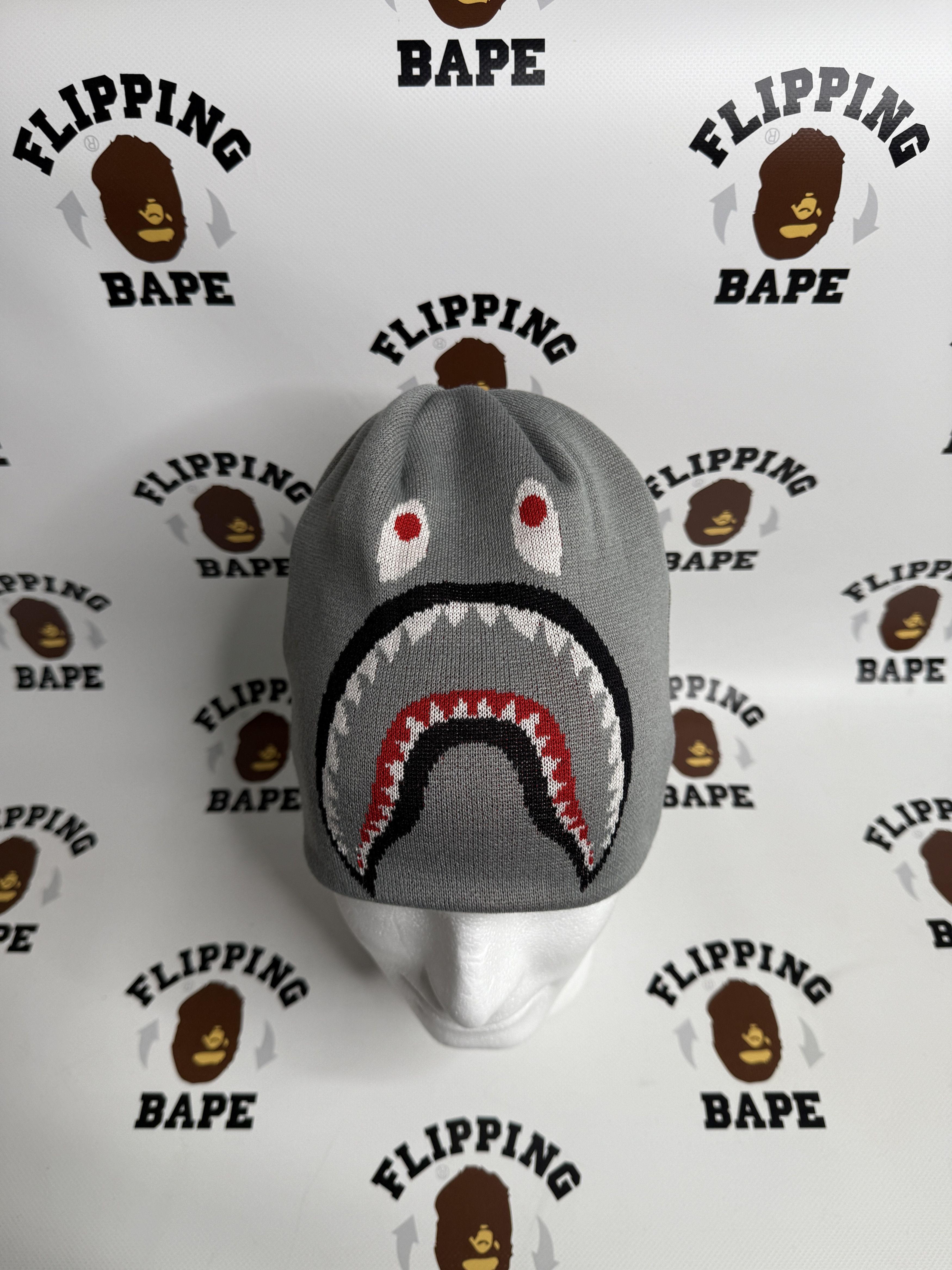 Bape 2ND SHARK KNIT CAP Size ONE SIZE - 1 Thumbnail