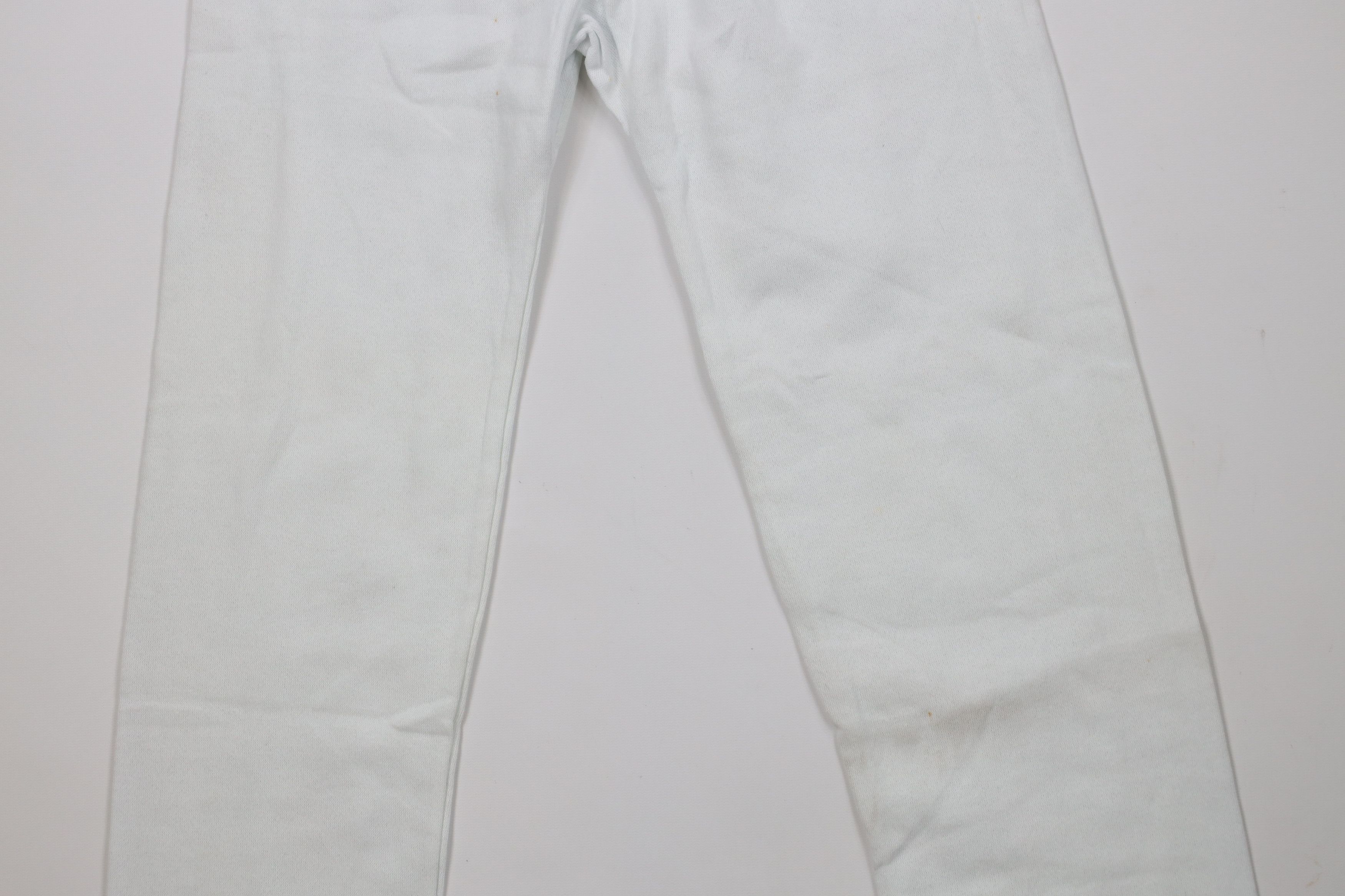 Vintage Vintage 90s Streetwear Cuffed Sweatpants Joggers White USA Size US 32 / EU 48 - 13 Thumbnail