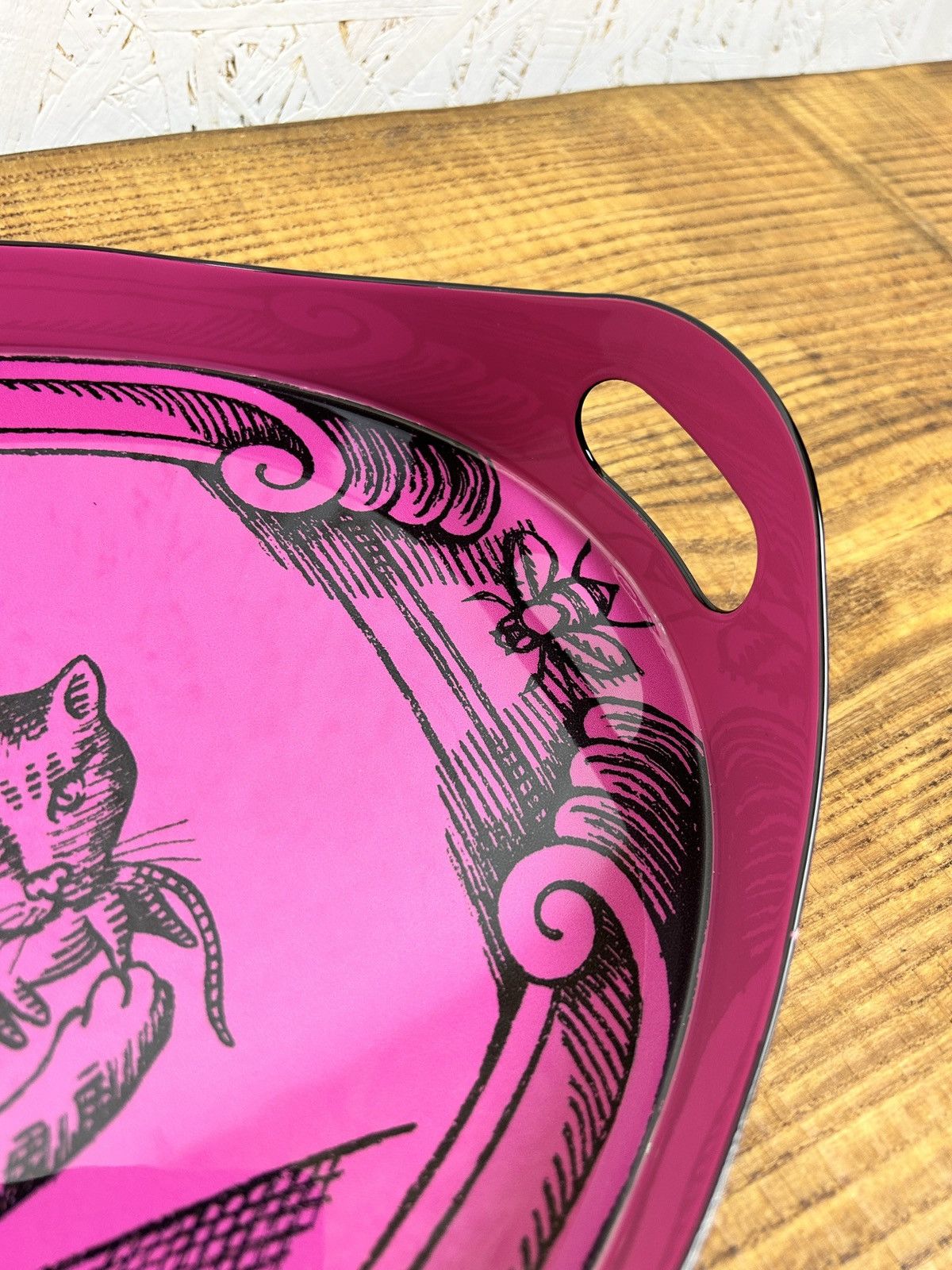 Gucci Gucci Pink Cat Serving Tray Metal AW17 Size ONE SIZE - 3 Thumbnail