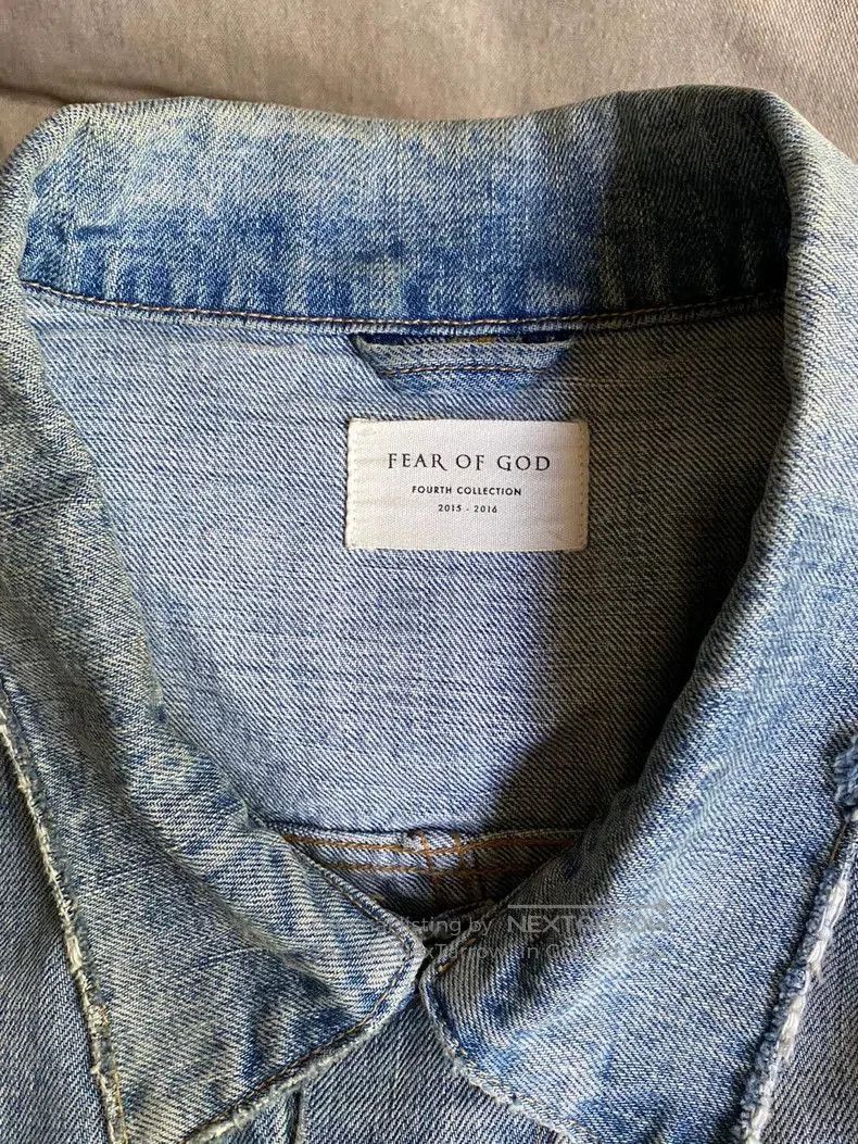 Fear of God Fear of God Season 4 OG Denim Jacket. Size US L / EU 52-54 / 3 - 6 Thumbnail