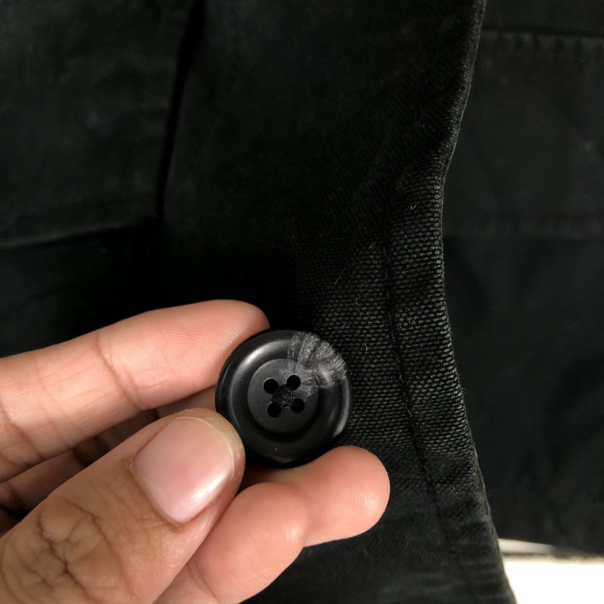 Japanese Brand 🔥Vintage Chore Jacket Rich Black Uniqlo Japan Issey Miyake Size US M / EU 48-50 / 2 - 16 Thumbnail