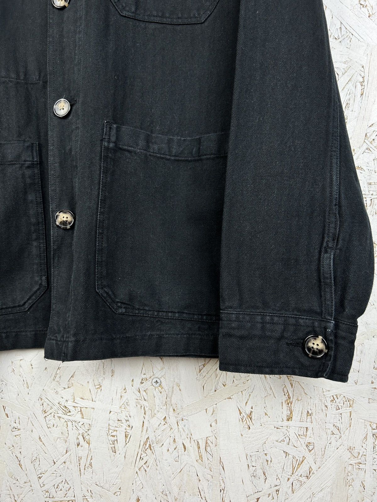 A Day's March A Day’s March Original Herringbone Overshirt Jacket Size US M / EU 48-50 / 2 - 3 Thumbnail