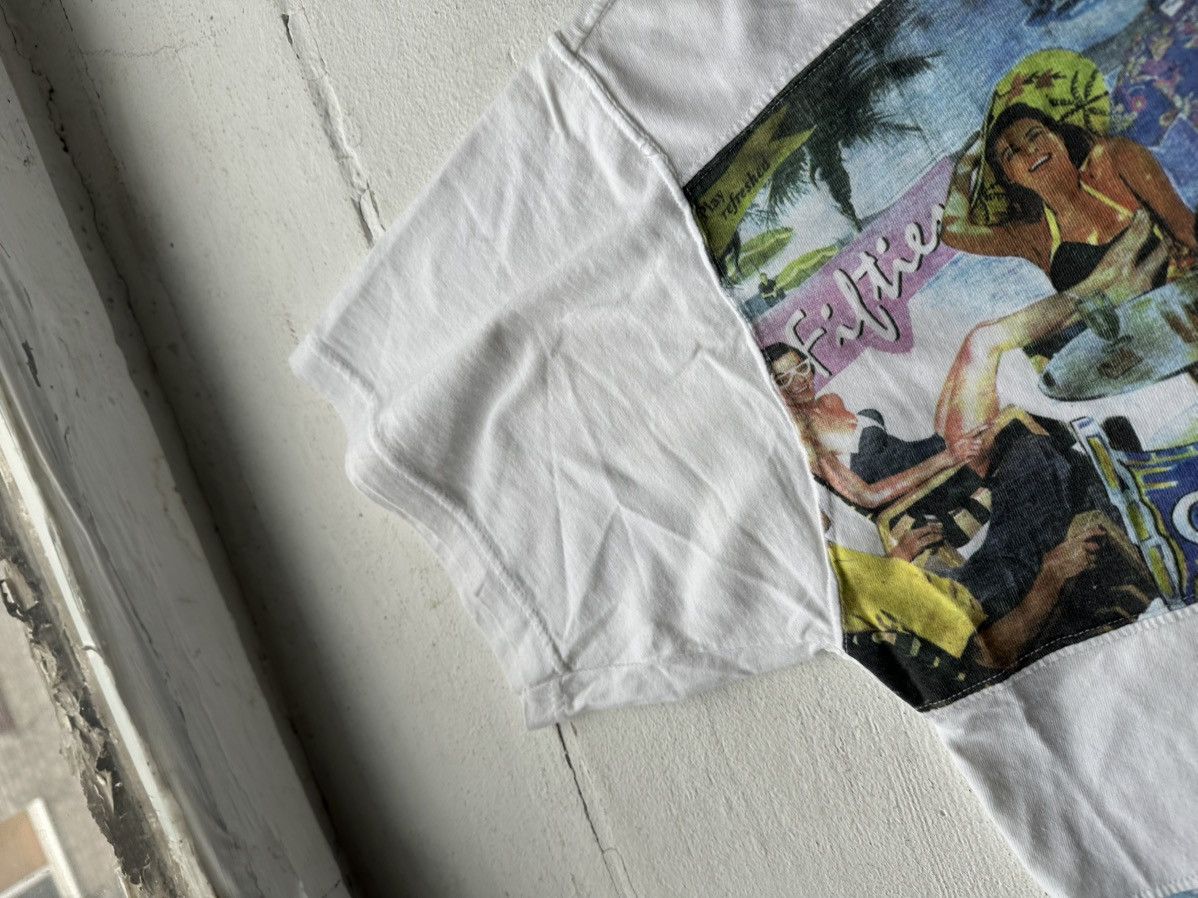 Vintage 🚨AMERICAN DREAM WHITE USA OVERPRINT T-SHIRT BIG LOGO Size US XL / EU 56 / 4 - 5 Thumbnail