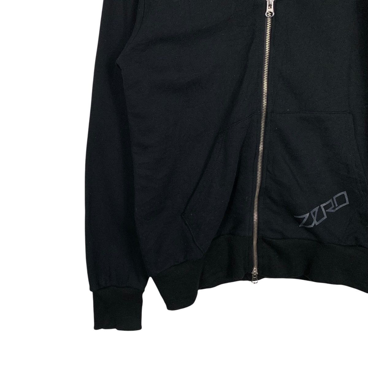 Japanese Brand ZERO Big Logo Double Collar Hoodies Sweatshirt #1723-C76 Size US L / EU 52-54 / 3 - 3 Thumbnail