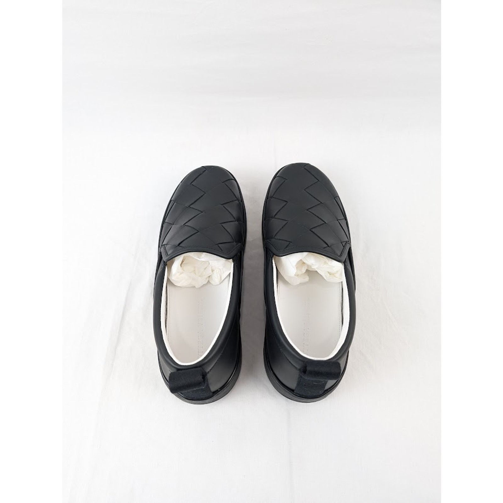 Bottega Veneta o1rshd1 Bolt Calf Intrecciato Sneakers in Nero Size US 7.5 / EU 40-41 - 20 Thumbnail