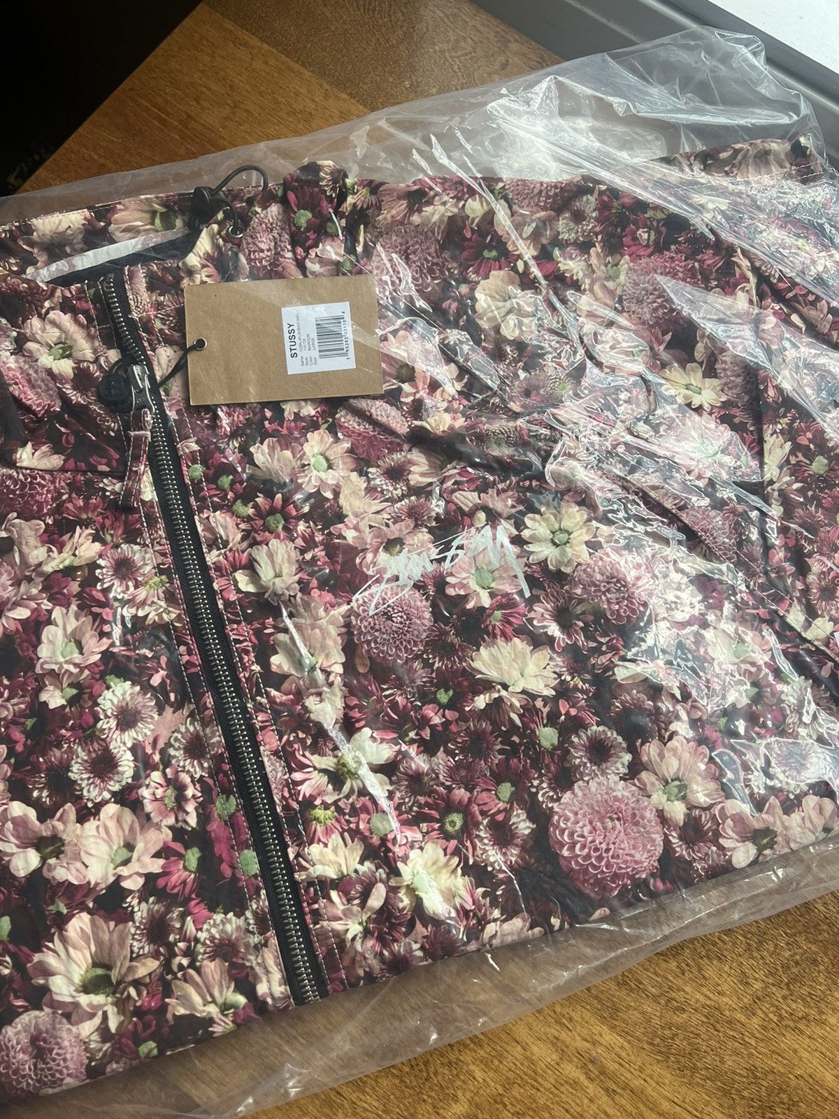 Vintage Stussy Beach Shell Jacket Floral Nylon FW23 | Grailed