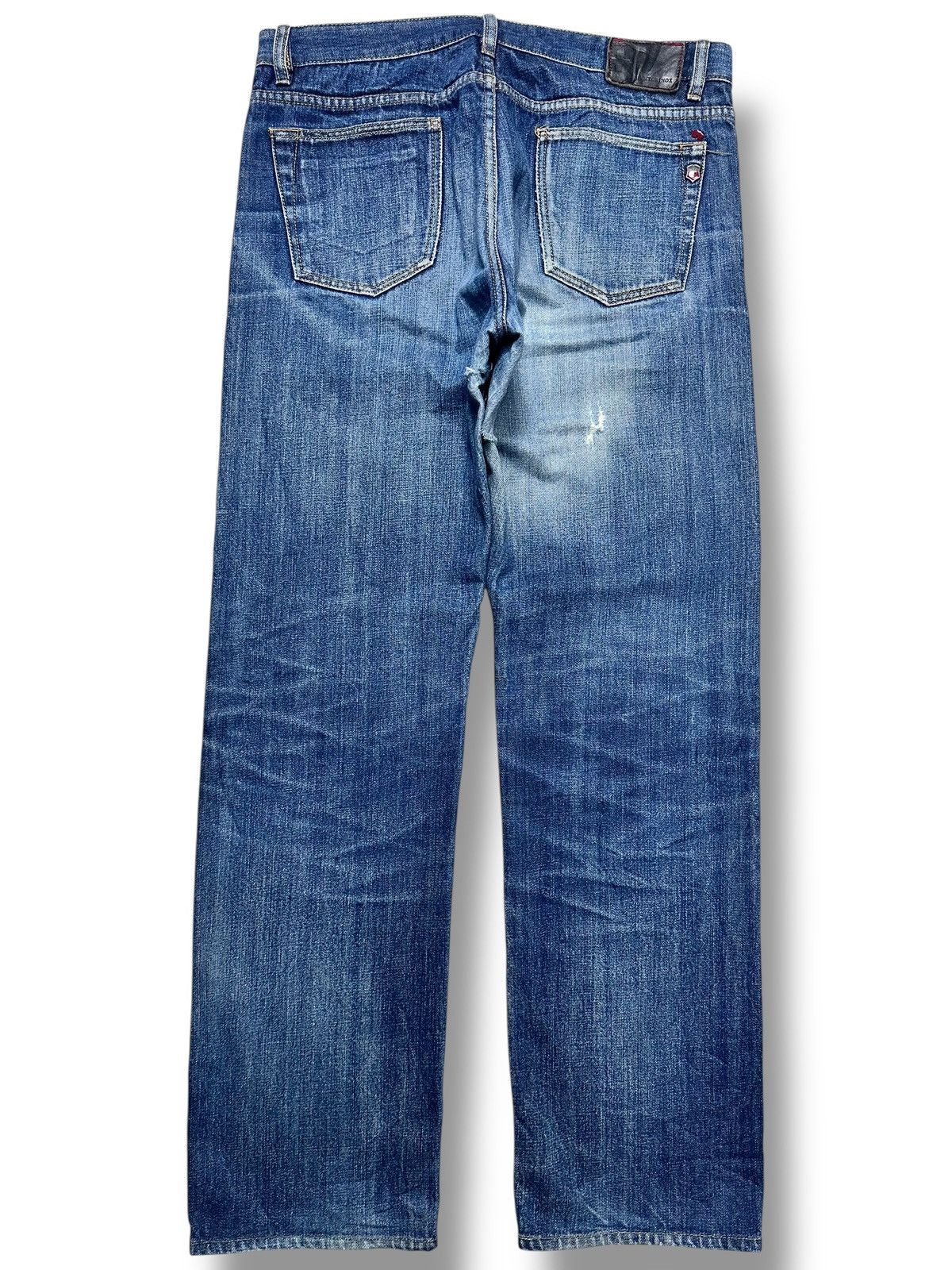 Victorinox Vintage Victorinox Premium Selvage Denim Light Blue Wash Size US 36 / EU 52 - 3 Thumbnail