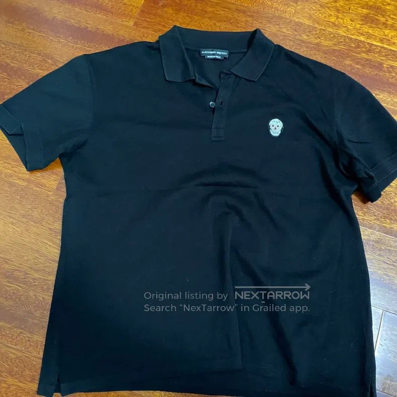 Alexander McQueen Alexander Mcqueen Skull small label polo shirt Size US XL / EU 56 / 4 - 1 Thumbnail