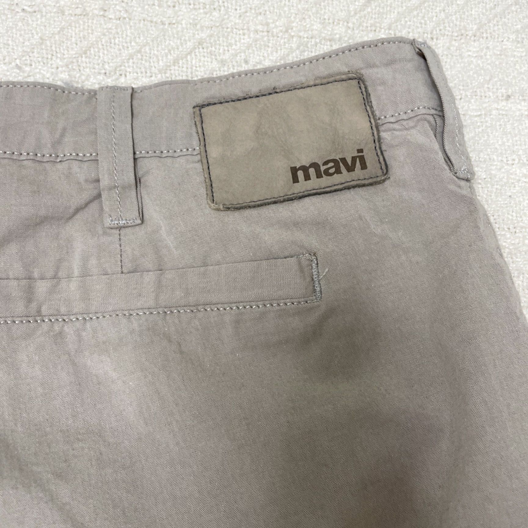 Vintage Mavi Jeans Co Jacob Shorts Size 42 Gray Men Chinos Beige Regular Vintage? Size US 42 / EU 58 - 6 Thumbnail