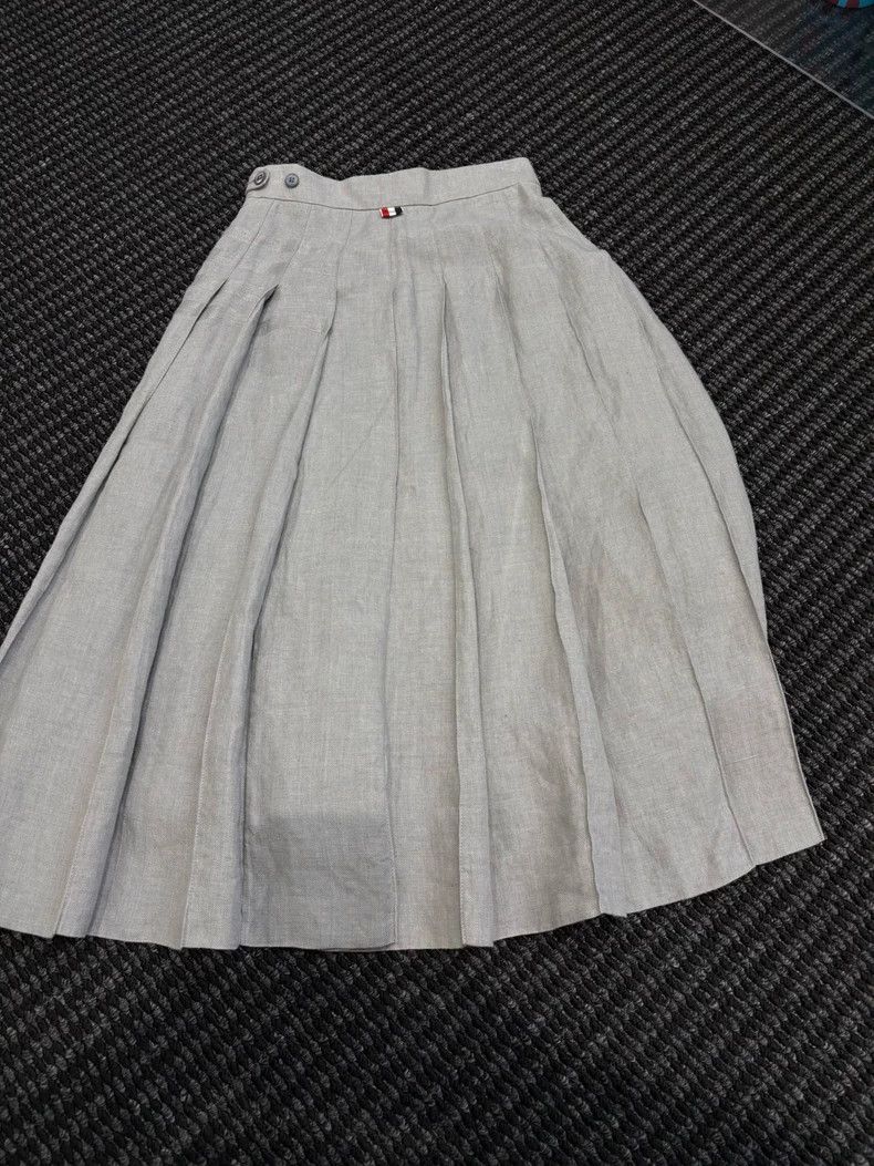 Thom Browne Thom Browne Wool pleated skirt Size 25" / US 0 / IT 36 - 2 Thumbnail