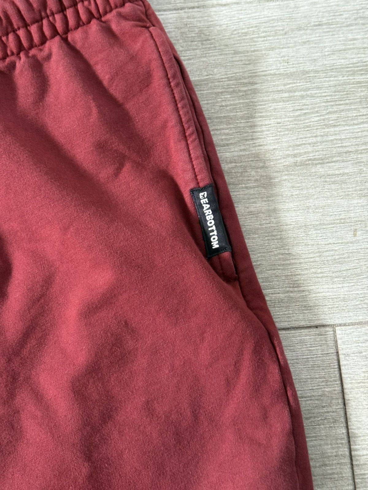 Other Bearbottom Clothing Lounge 7" Shorts Maroon Sz L Large Used Size US 34 / EU 50 - 2 Thumbnail