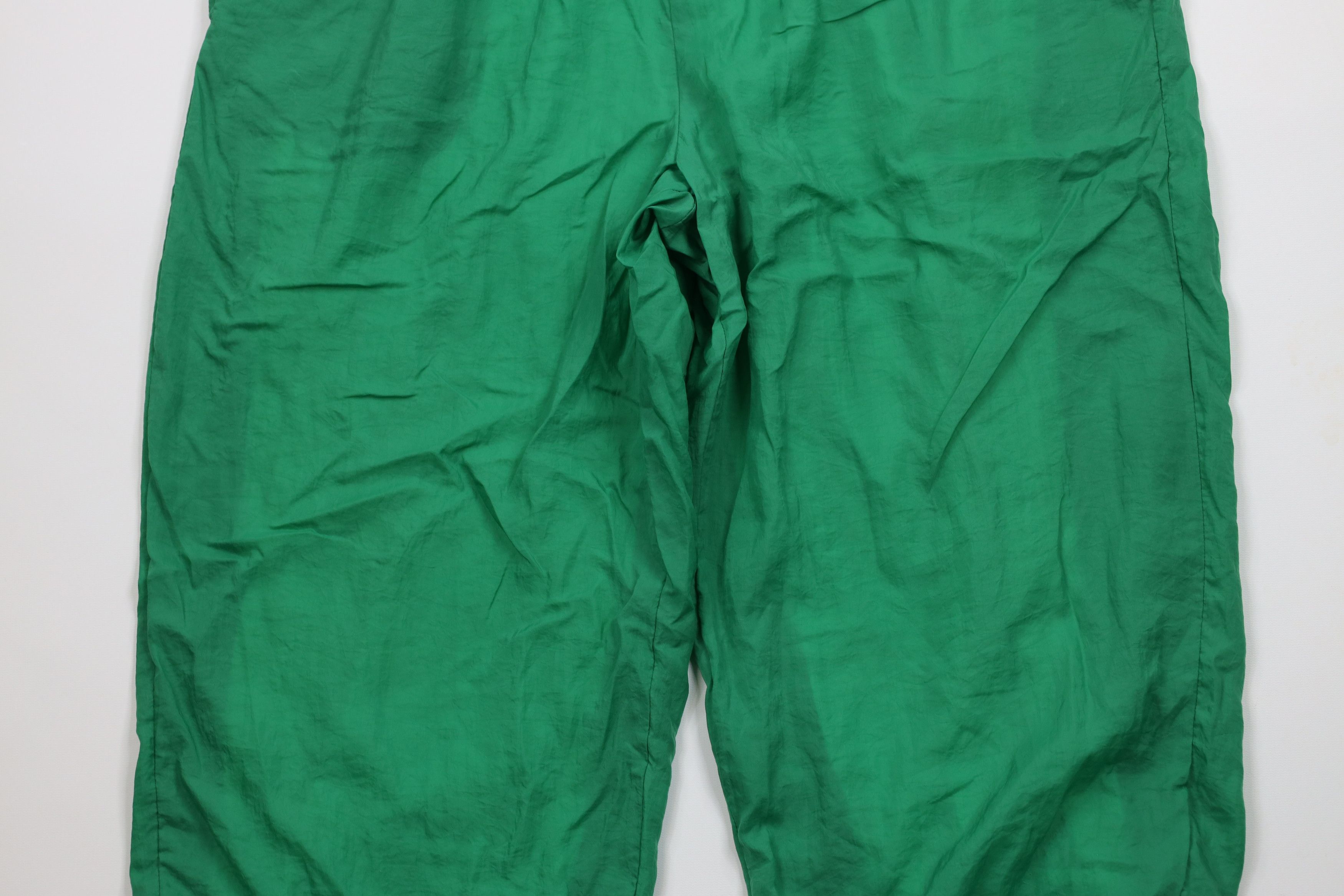 Nike × Vintage Vintage 90s Nike Scott Mini Swoosh Lined Joggers Pants Green Size US 38 / EU 54 - 3 Thumbnail