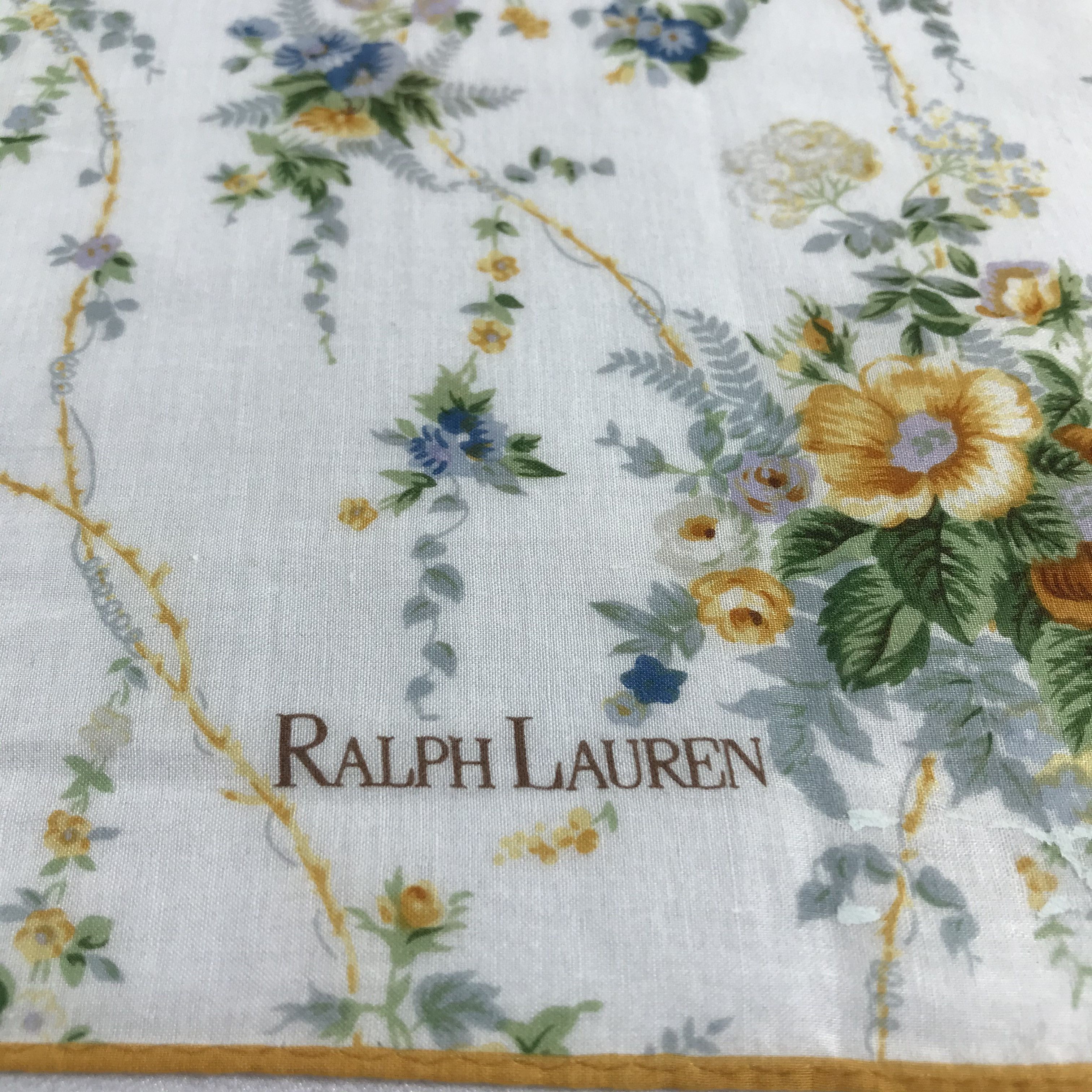 Ralph Lauren Vintage Ralph Lauren Handkerchief Neckerchief Bandana H1103 Size ONE SIZE - 3 Thumbnail