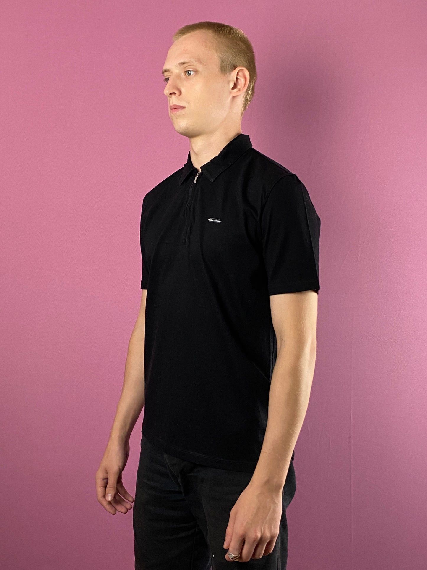Versace × Vintage Versace Classic Vintage Men's Zip Polo Shirt - M Size US M / EU 48-50 / 2 - 1 Thumbnail
