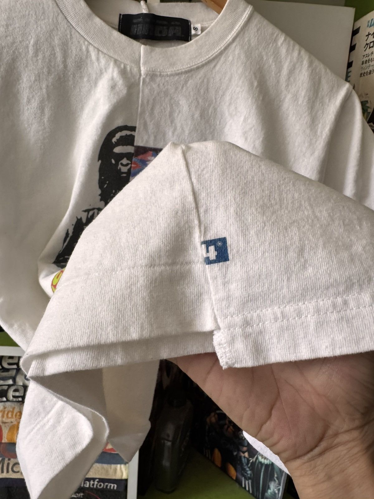 Bape × Neighborhood BAPE X NEIGHBORHOOD SPLIT TEE🔥 Size US S / EU 44-46 / 1 - 9 Thumbnail