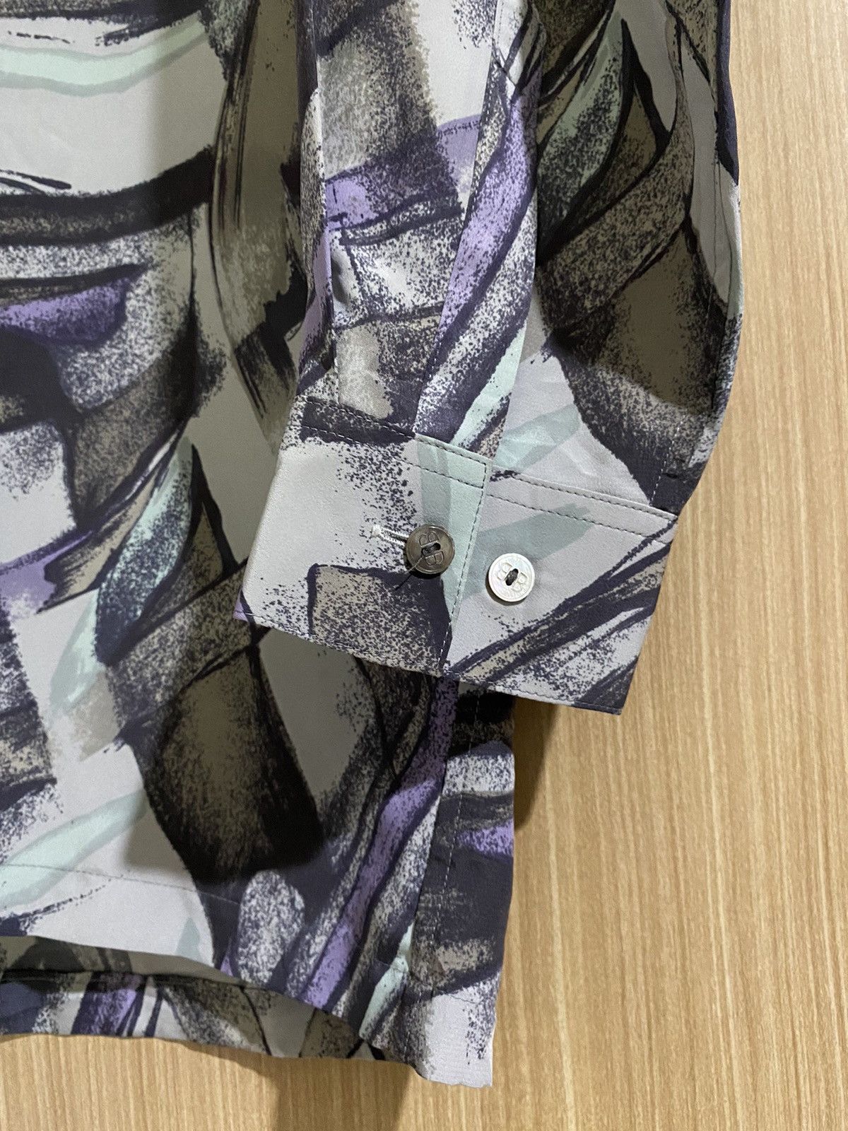 Balenciaga Vintage balenciaga BB nice design button up shirt Size US L / EU 52-54 / 3 - 9 Thumbnail