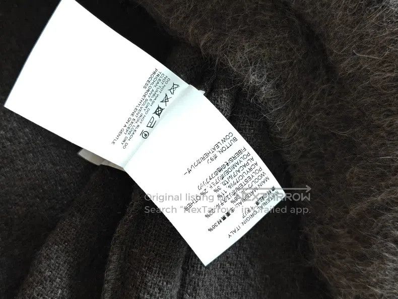 Our Legacy Our Legacy Haima Mao Buttoned Cardigan Size US S / EU 44-46 / 1 - 7 Thumbnail