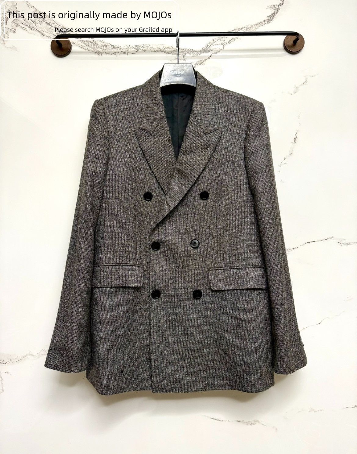 Celine 20SS Runway Classic Blazer Jacket (grey)
