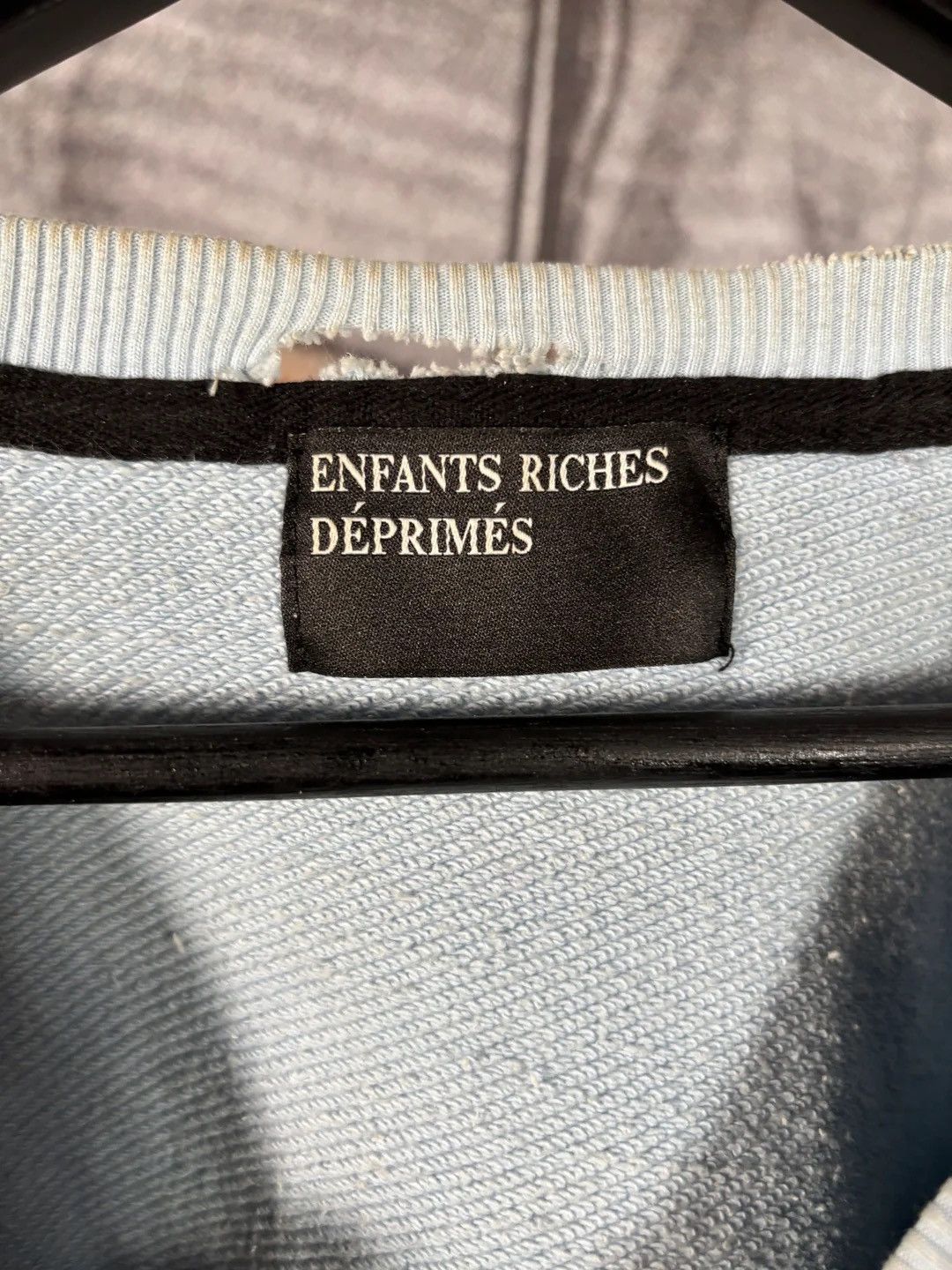 Enfants Riches Deprimes 🚭 ULTIMATE GRAIL 🚭 2021 “NAME YOUR POISON” LOGO CREWNECK Size US XS / EU 42 / 0 - 11 Thumbnail