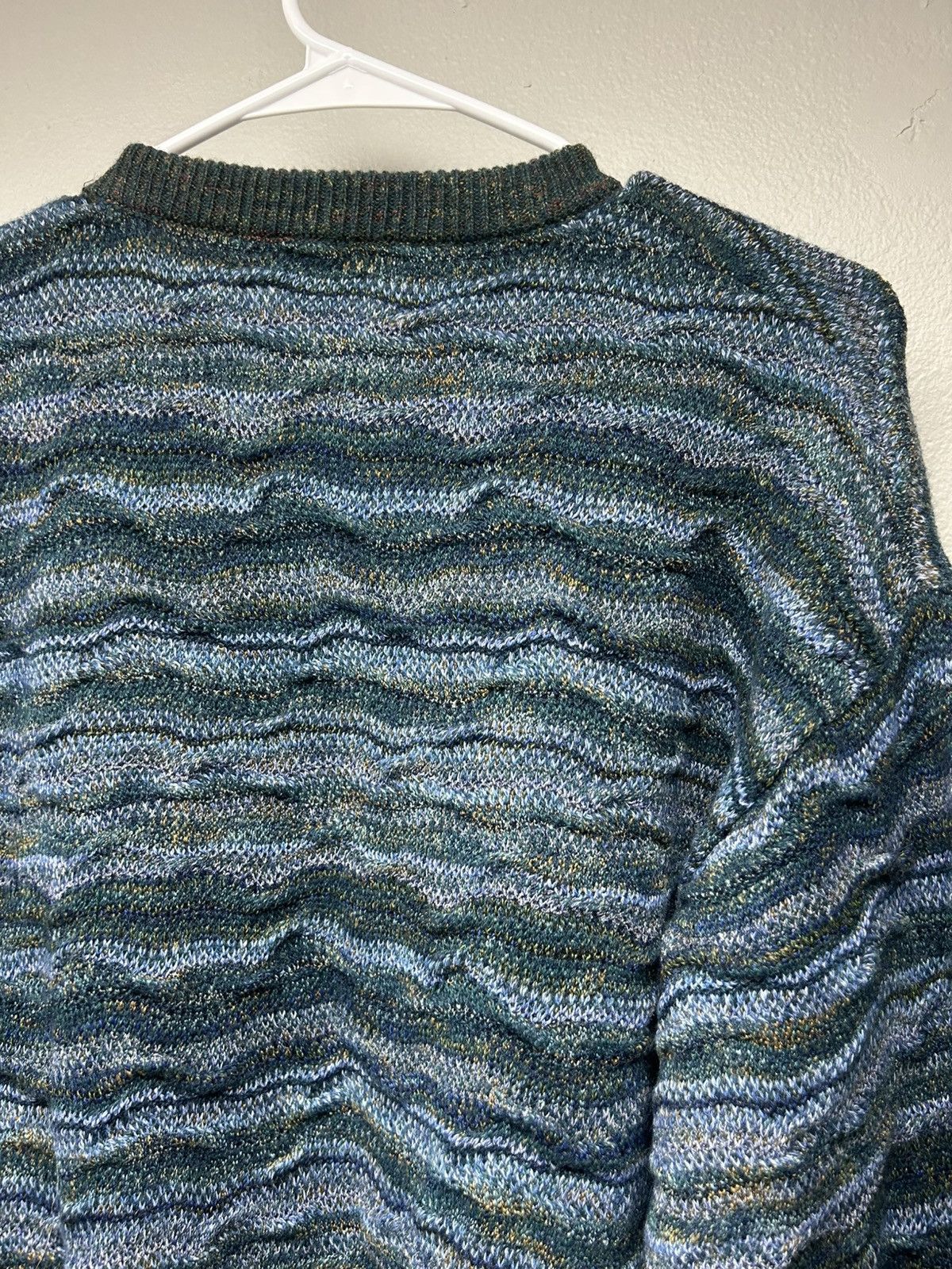 Coogi Vintage Botto Coogi Style Knit Sweater Blue Size US L / EU 52-54 / 3 - 7 Thumbnail