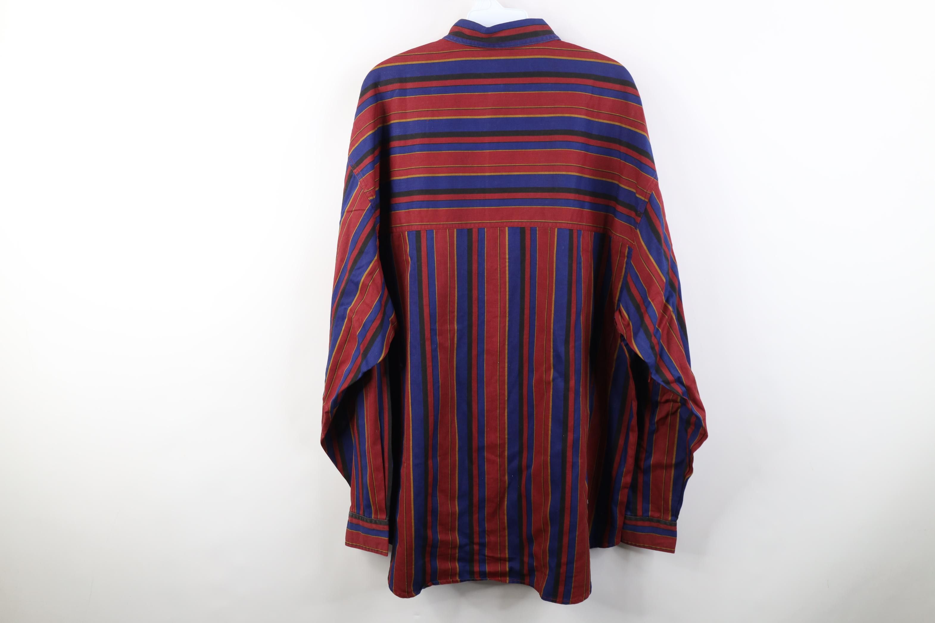 Vintage Deadstock Vintage 90s Streetwear Big Pocket Button Shirt Size US XXL / EU 58 / 5 - 11 Thumbnail