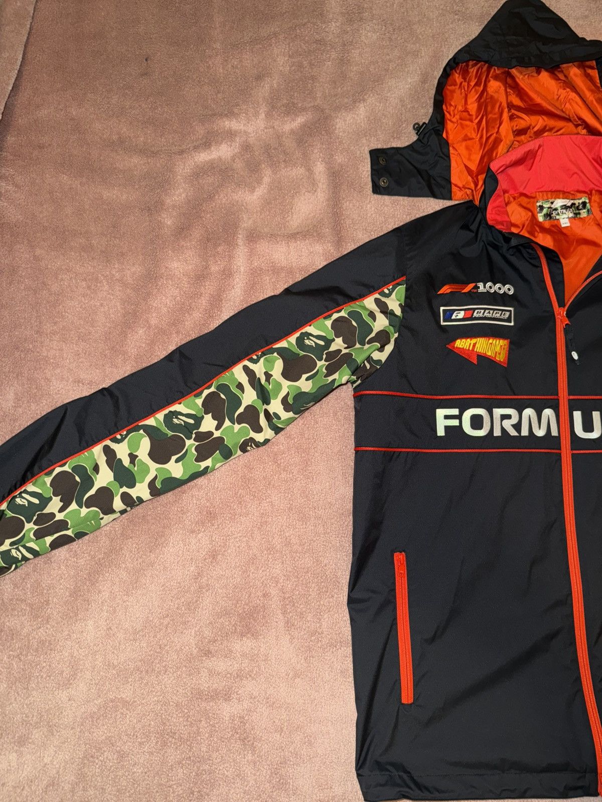 Bape BAPE x F1 1000 ABC Camo Racing Jacket Size US XXL / EU 58 / 5 - 2 Thumbnail