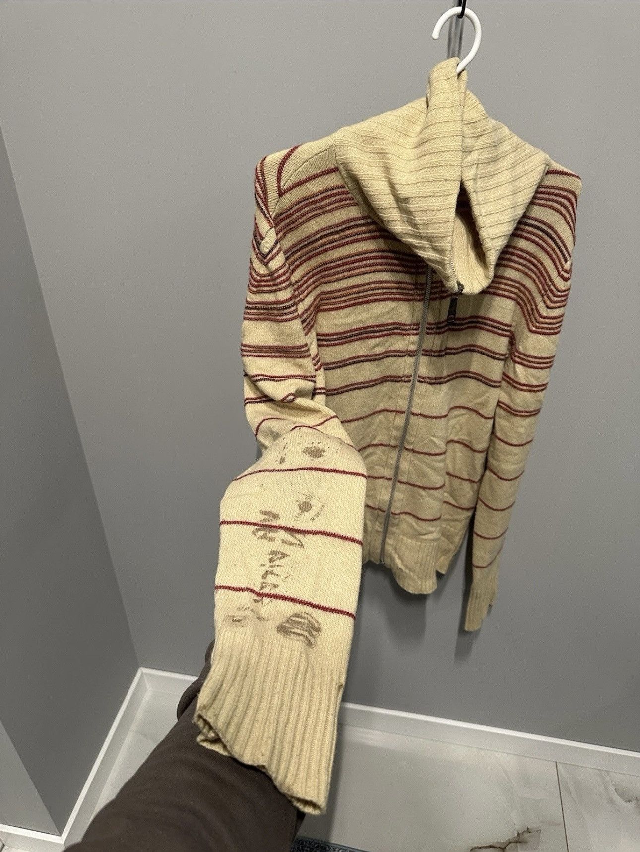 Diesel Diesel Vintage Wool Sweater Full Zip Japan Style Y2K Size US L / EU 52-54 / 3 - 10 Thumbnail