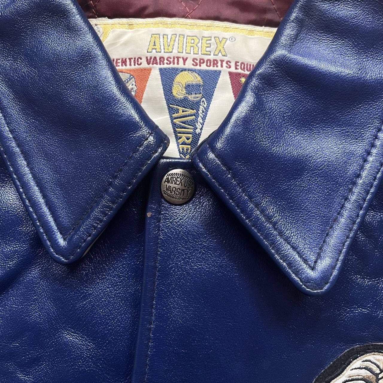 Avirex Avirex Leather Varsity Jacket Size US XXL / EU 58 / 5 - 6 Thumbnail