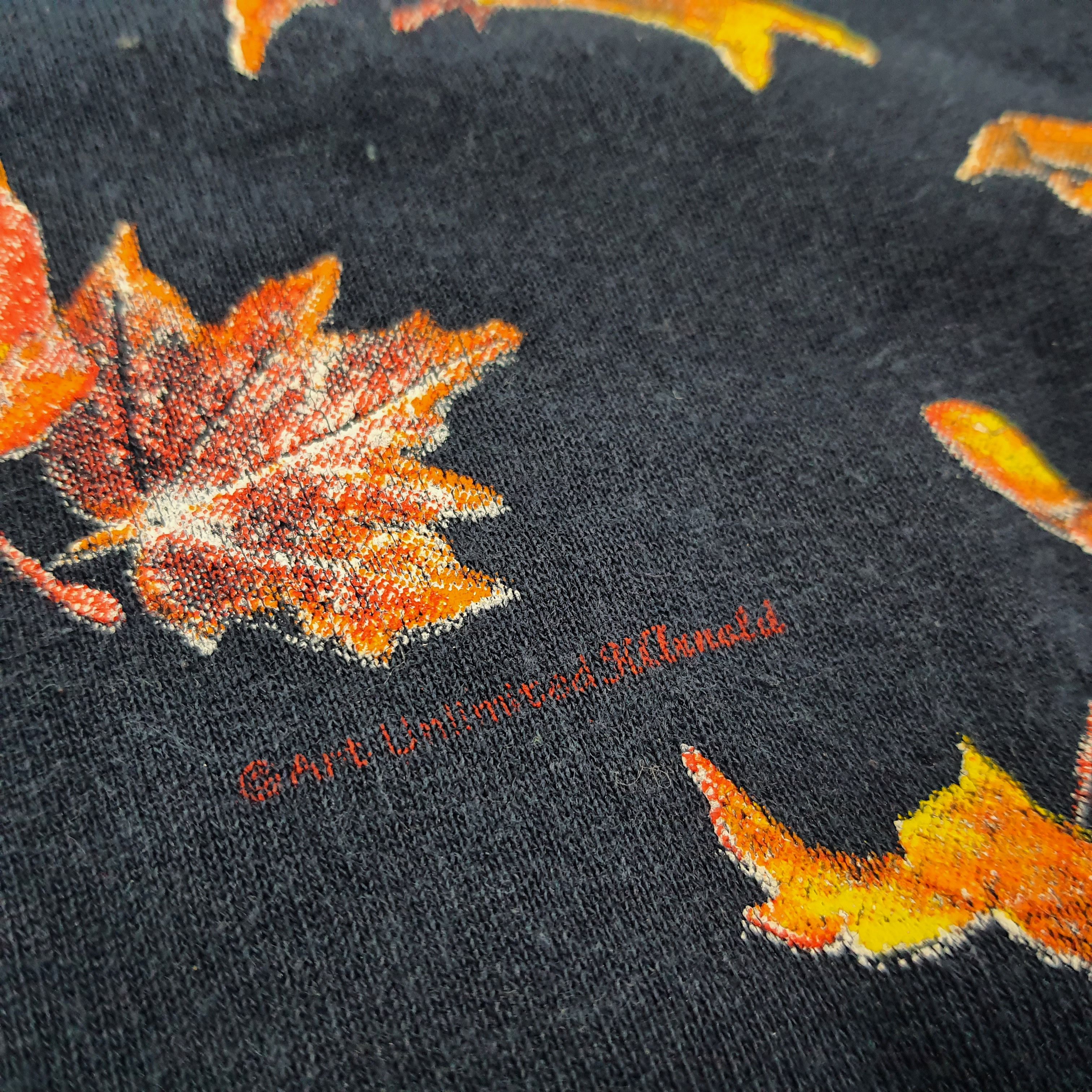 Vintage Vintage Art Unlimited Autumn Sweatshirt C262N27 Size US L / EU 52-54 / 3 - 3 Thumbnail