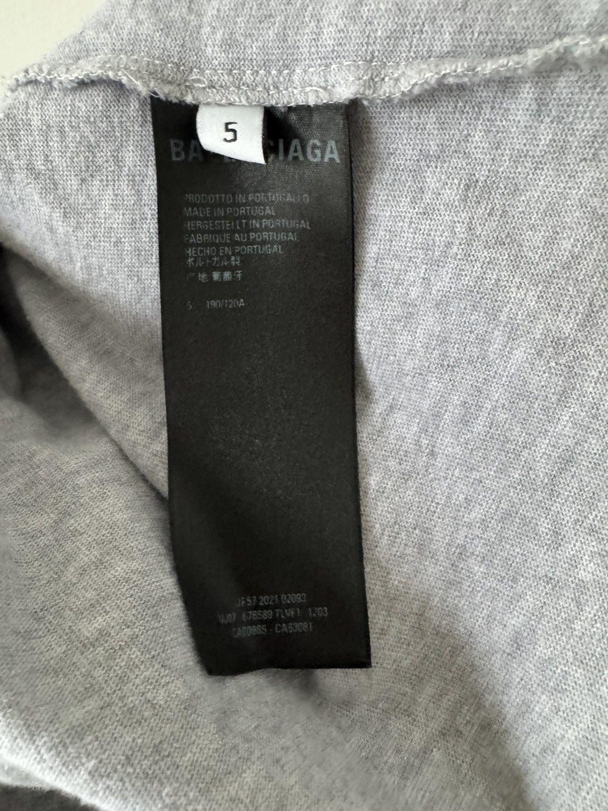 Balenciaga Balenciaga Slime Tee Size US XXL / EU 58 / 5 - 3 Thumbnail