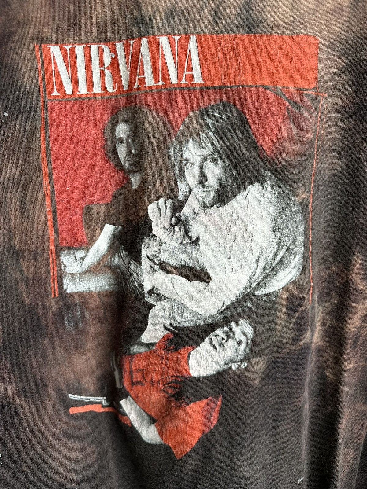 Vintage Genuine Vintage Nirvana T-Shirt Size US XL / EU 56 / 4 - 2 Thumbnail