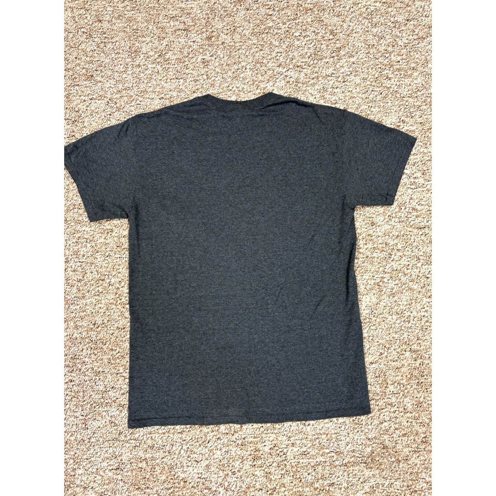 Gildan Gildan Graphic T Shirt Grey Adult M Thats A Horrible Idea What Time Bold White Letters Unisex Adults Short Sleeve Round Neck Cotton Blend Size US M / EU 48-50 / 2 - 7 Thumbnail