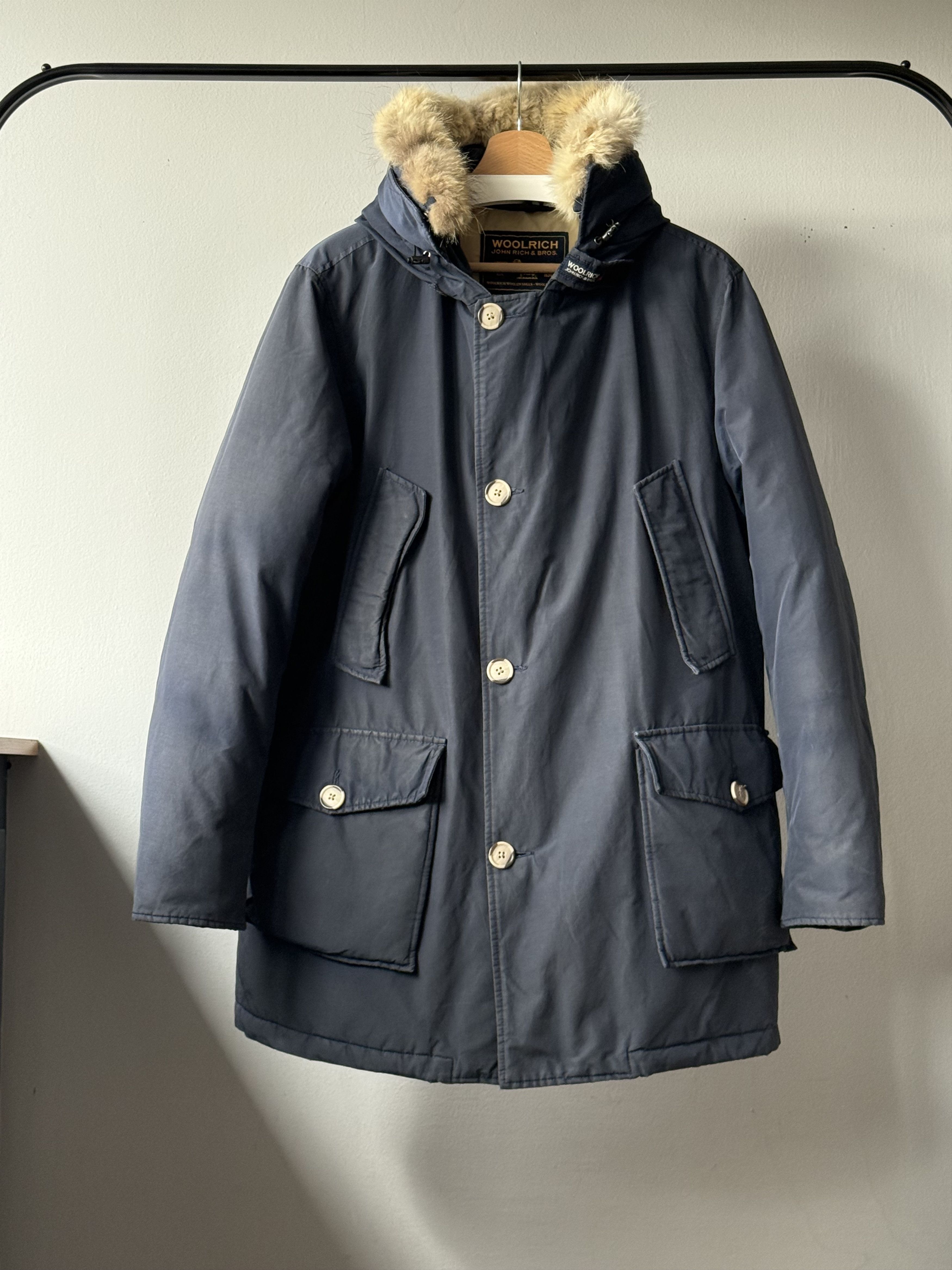 Woolrich John Rich Arctic Down Filled Fur Trim Parka