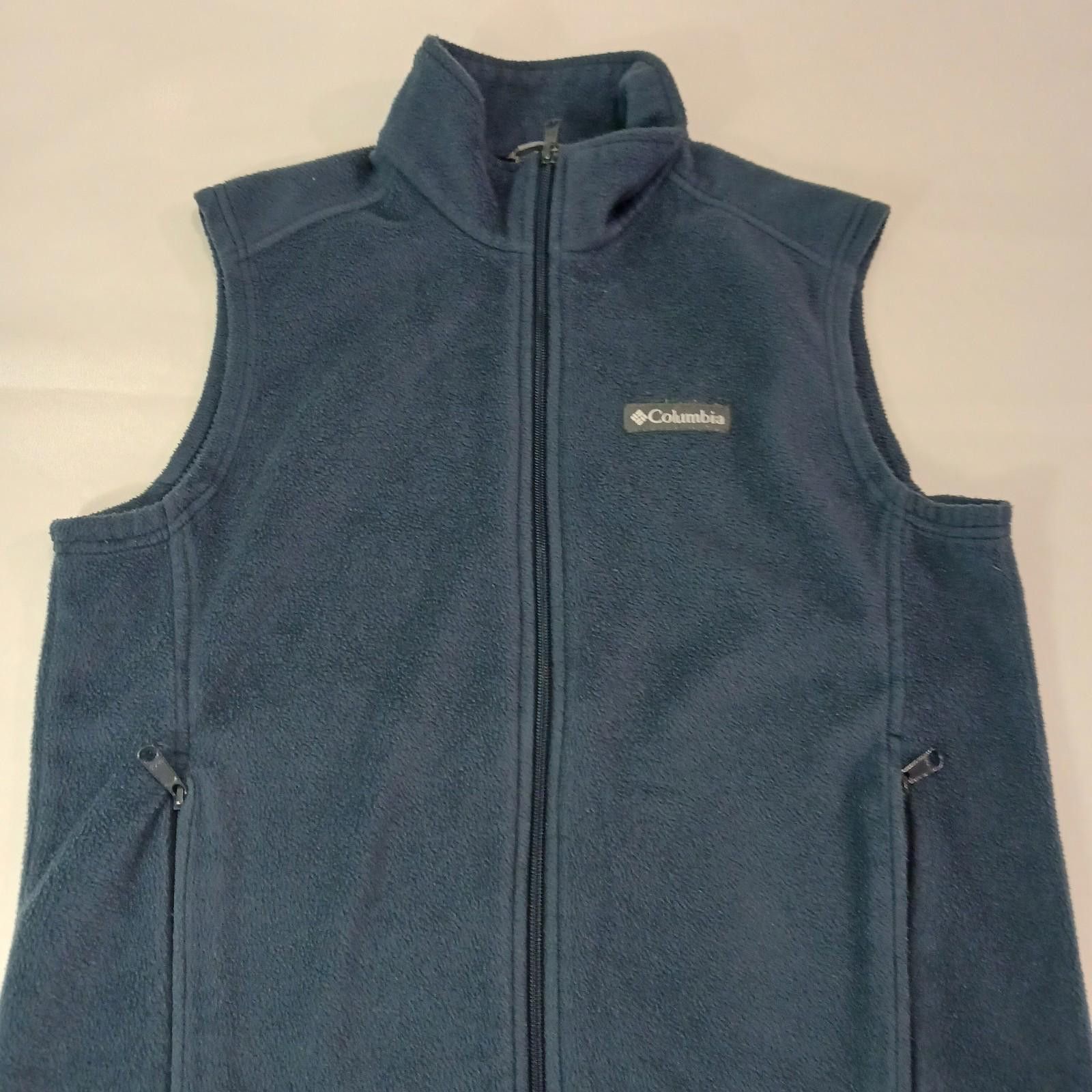 Columbia Columbia Granite Mountain Fleece Vest Men Small Blue XM1024 Size US S / EU 44-46 / 1 - 9 Thumbnail