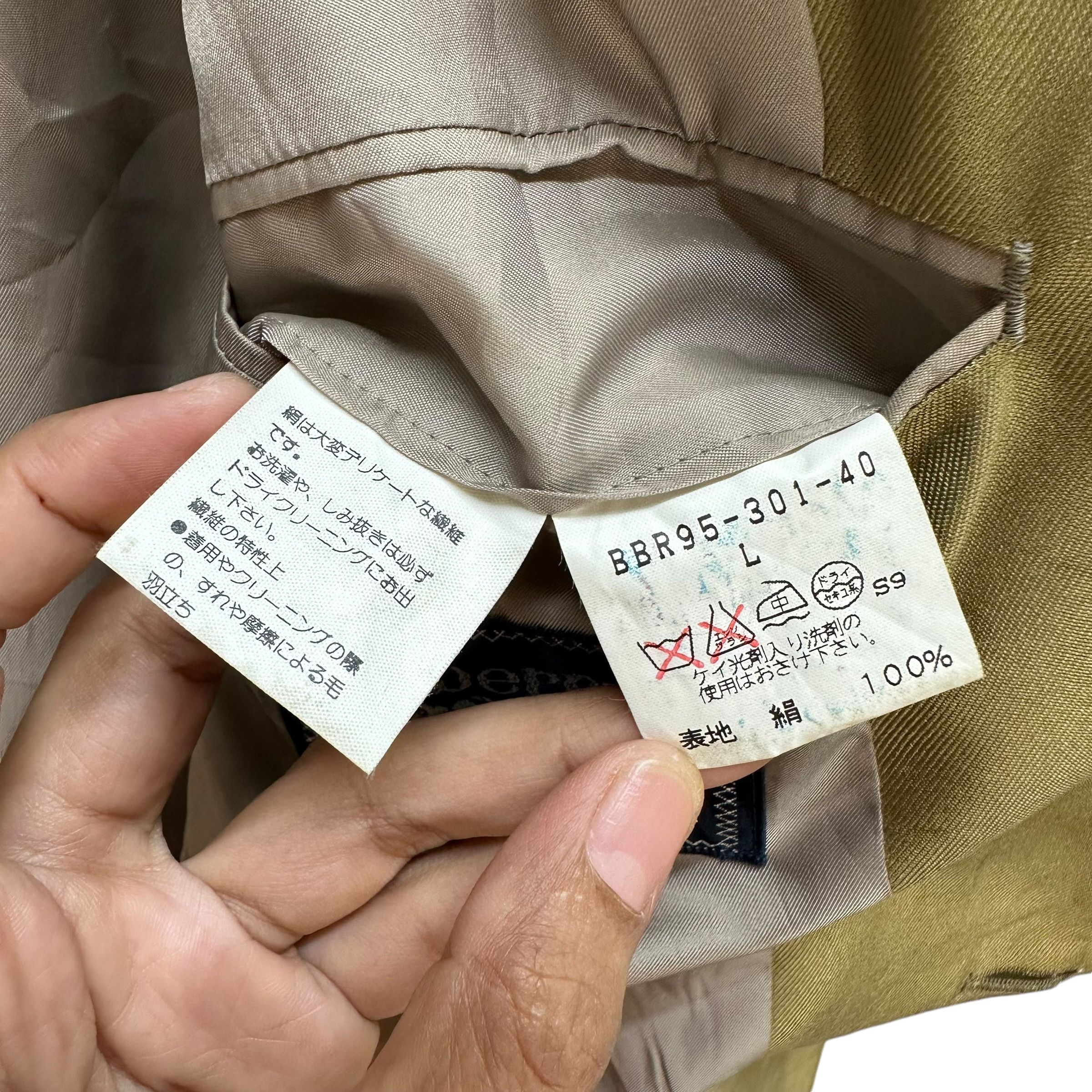 Burberry Vintage 90’s BURBERRYS Suit Jacket Blazers #A56-1298 Size US L / EU 52-54 / 3 - 8 Thumbnail
