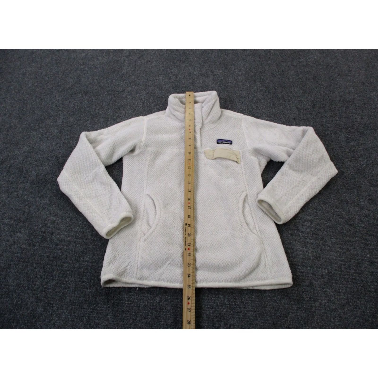 Patagonia Patagonia Jacket Women XS Snap Fleece Solid Windproof Wind-Resistant Pockets Outdoor Casual 25442 Size XS / US 0-2 / IT 36-38 - 3 Thumbnail