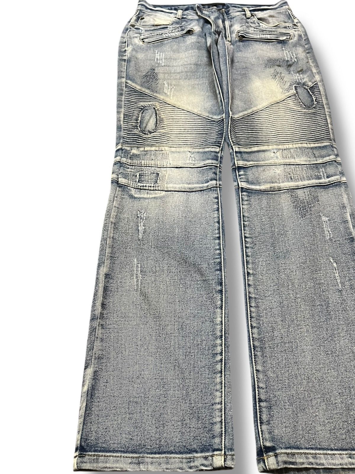 In The Attic Vintage In The Attic Biker Knee Pad Cargo Denim Size US 32 / EU 48 - 5 Thumbnail