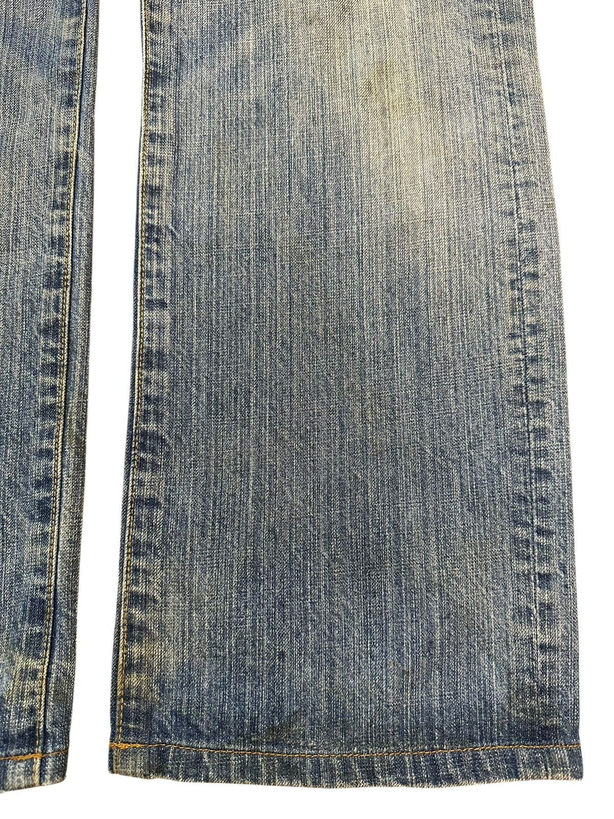 Japanese Brand Vintage Japanese Mud Wash Faded Distress Style Baggy Jeans Size US 32 / EU 48 - 8 Thumbnail